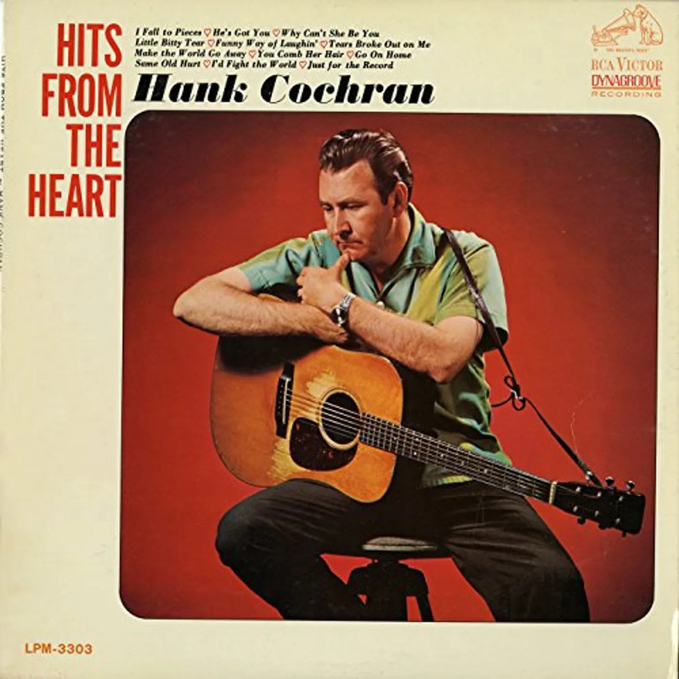 Hank Cochran HITS FROM THE HEART CD