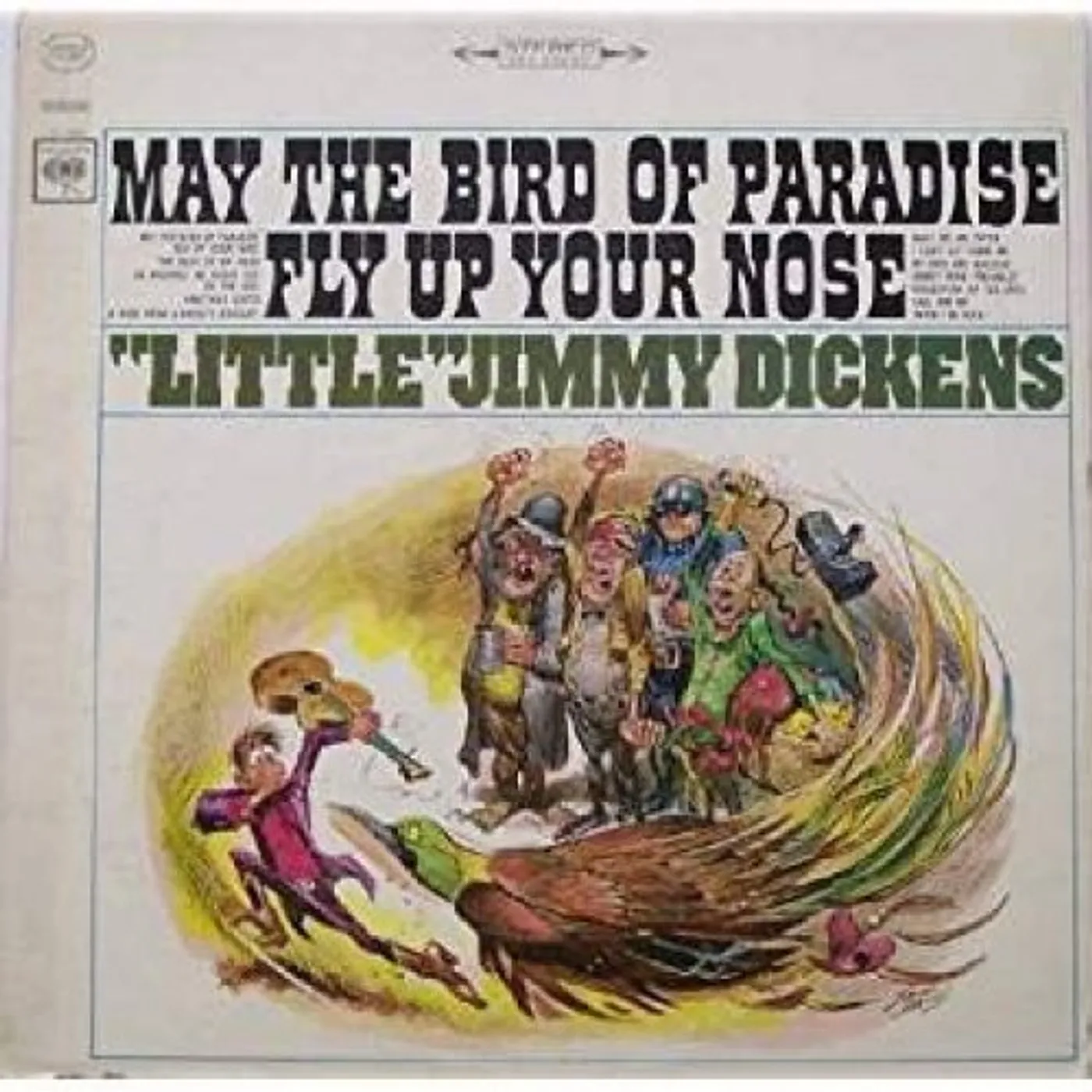 Jimmy Dickens MAY THE BIRD OF PARADISE FLY UP YOUR NOSE CD