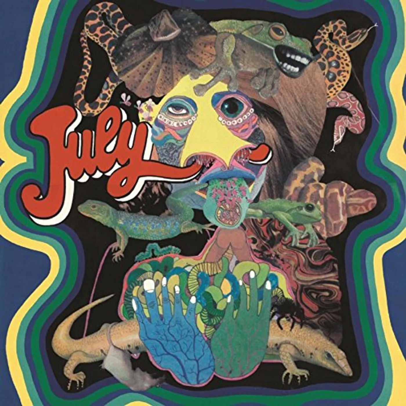 July Vinyl Record