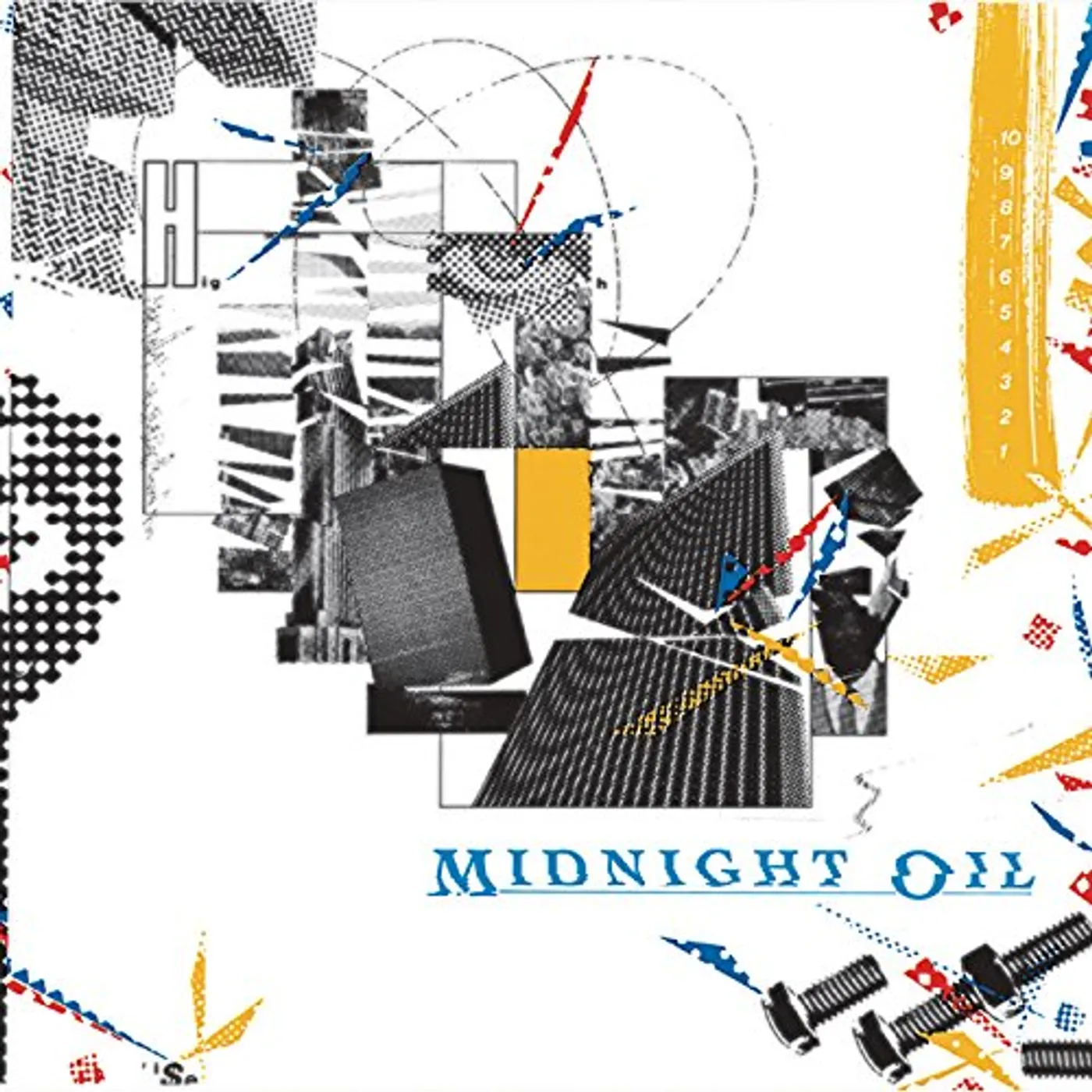 Midnight Oil 10 9 8 7 6 5 4 3 2 1 Vinyl Record