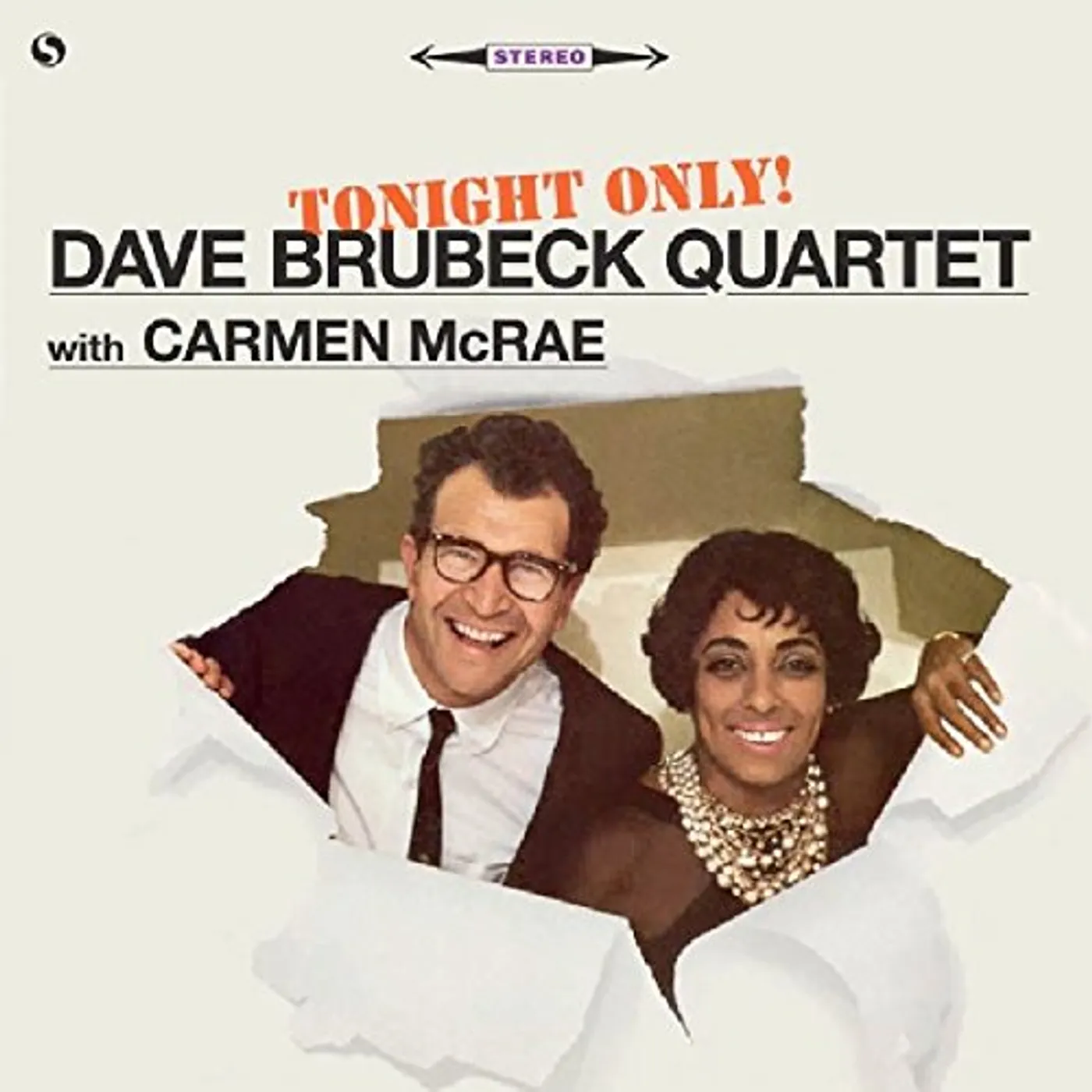Dave Brubeck & Carmen McRae TONIGHT ONLY + 1 BONUS TRACK (BONUS TRACK) Vinyl Record - 180 Gram Pressing