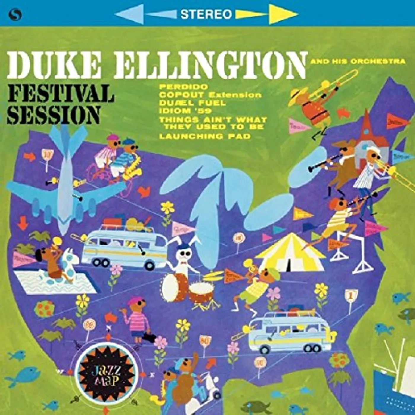 Duke Ellington FESTIVAL SESSION + 2 BONUS TRACKS (BONUS TRACKS) Vinyl Record