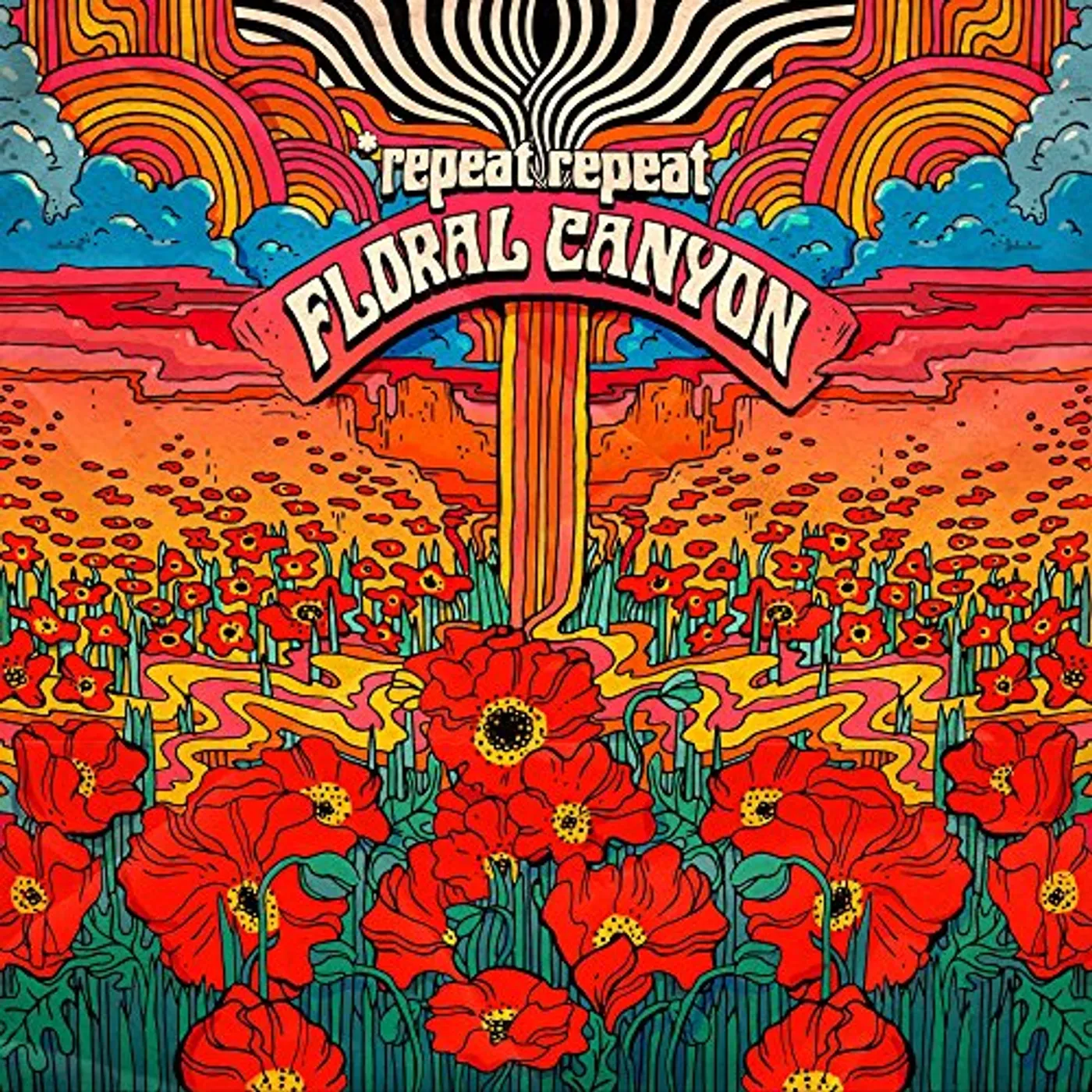 *repeat repeat Floral Canyon Vinyl Record
