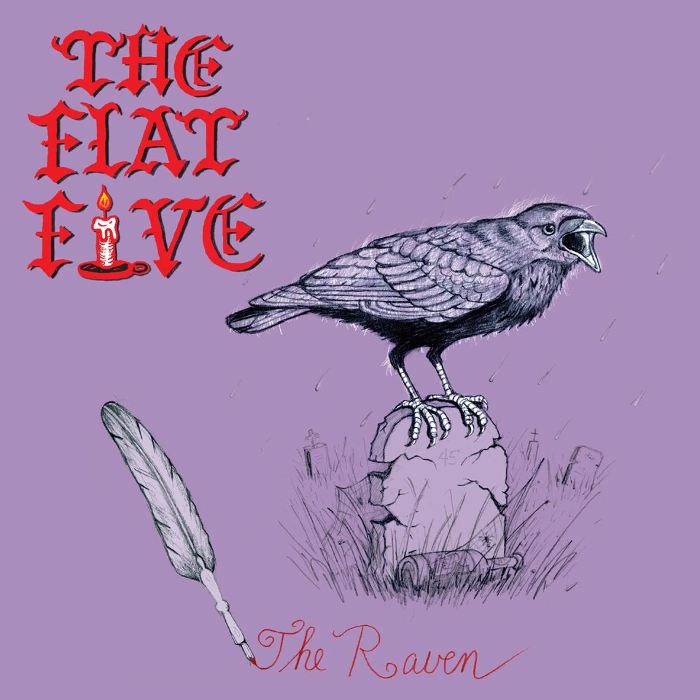 The Flat Five The Raven Vinyl Record