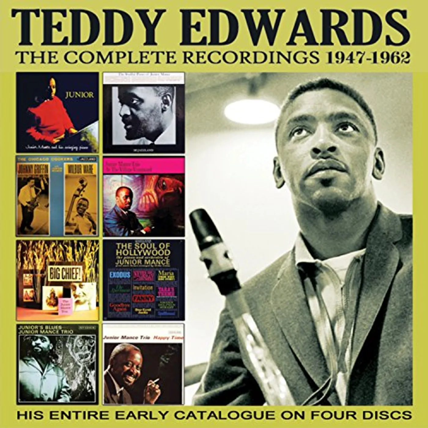 Teddy Edwards COMPLETE RECORDINGS: 1947-1962 CD