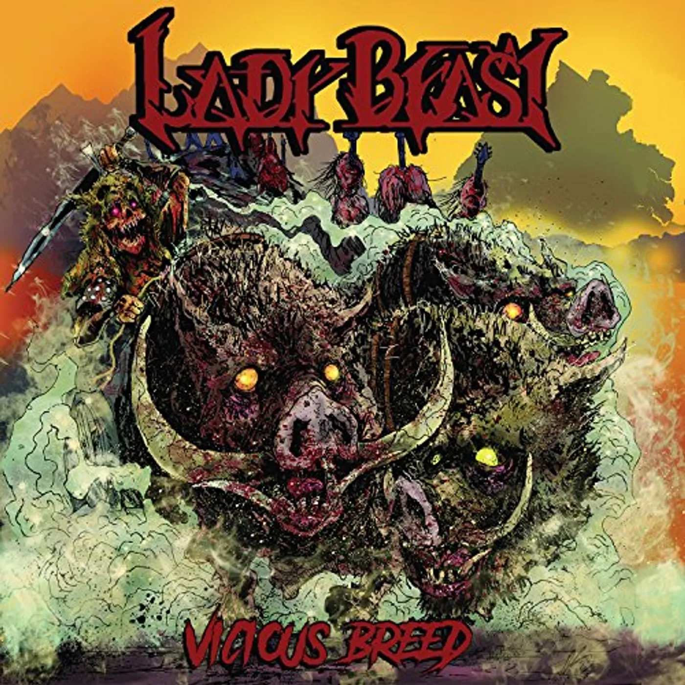 Lady Beast VICIOUS BREED CD
