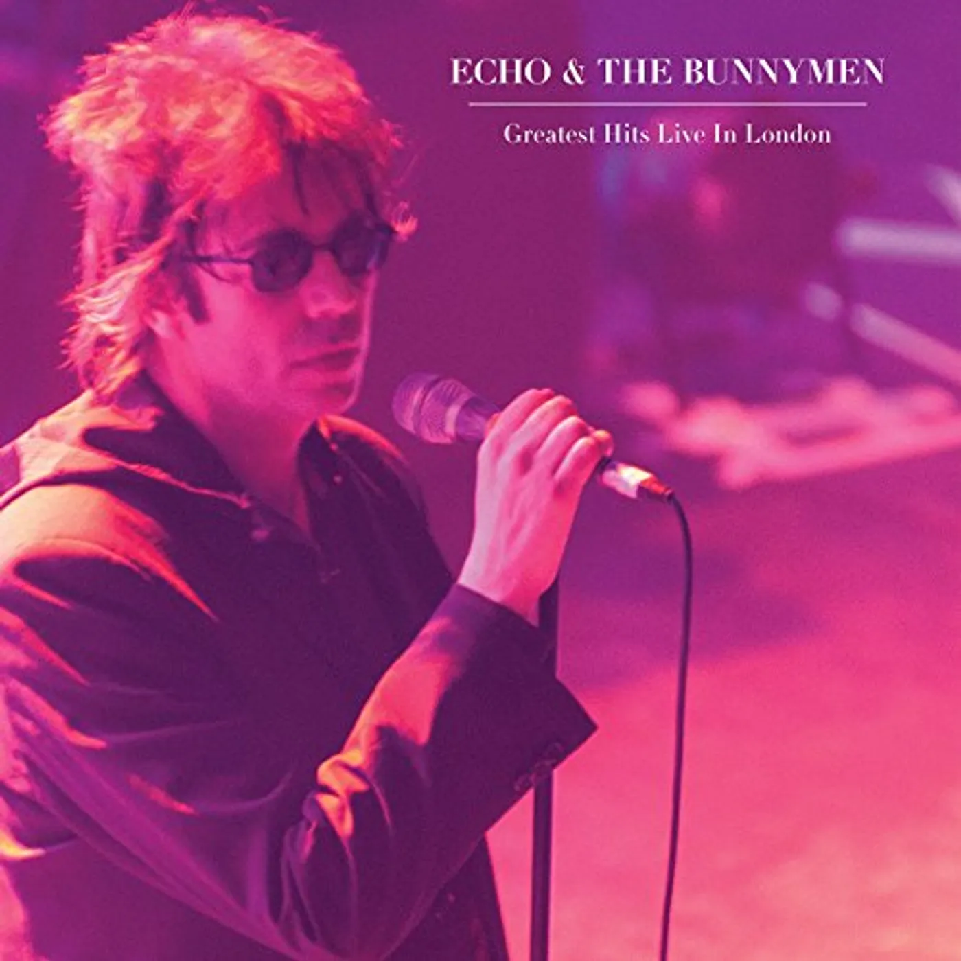 Echo & the Bunnymen GREATEST HITS LIVE IN LONDON Vinyl Record