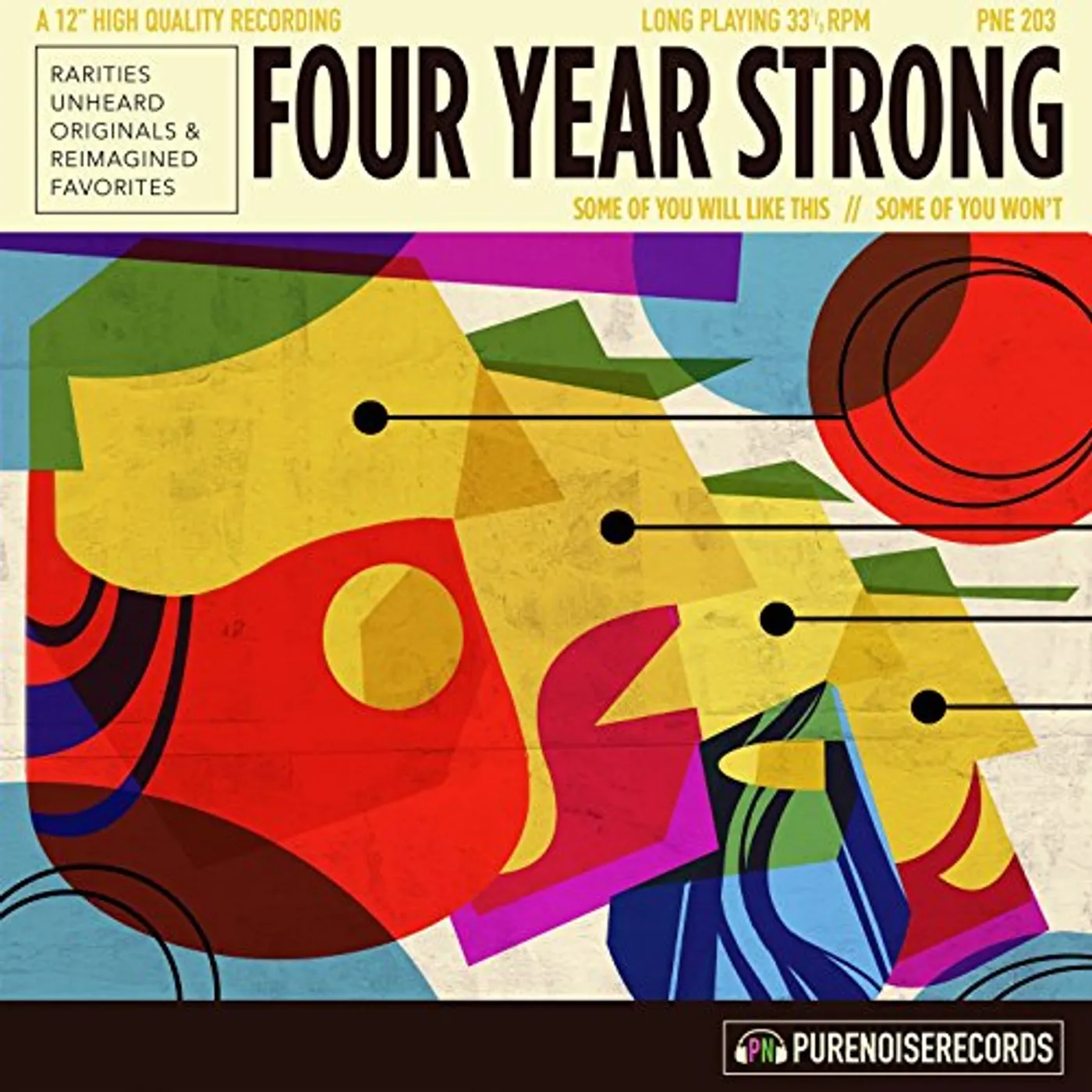 Four Year Strong SOME OF YOU WILL LIKE THIS SOME OF YOU WON'T Vinyl Record