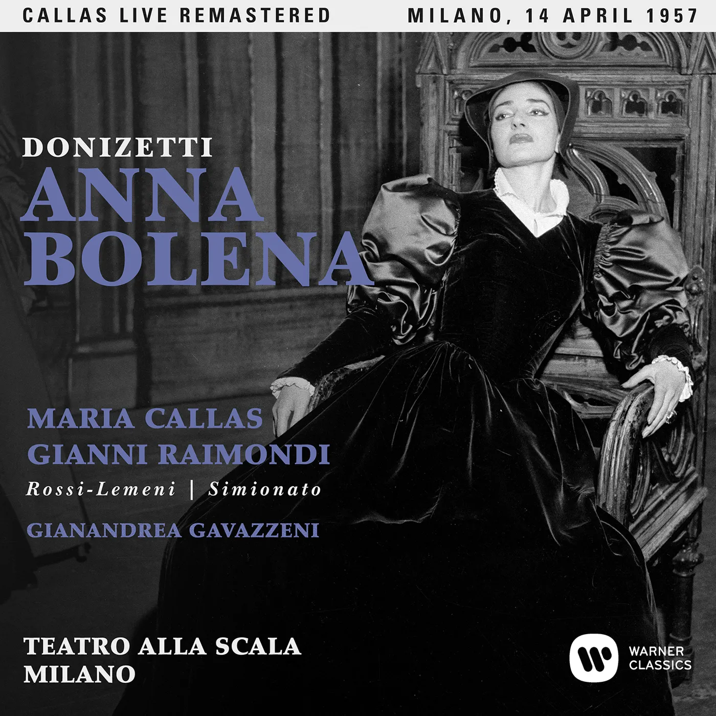 Maria Callas DONIZETTI: ANNA BOLENA (MILANO 14/04/1957) CD