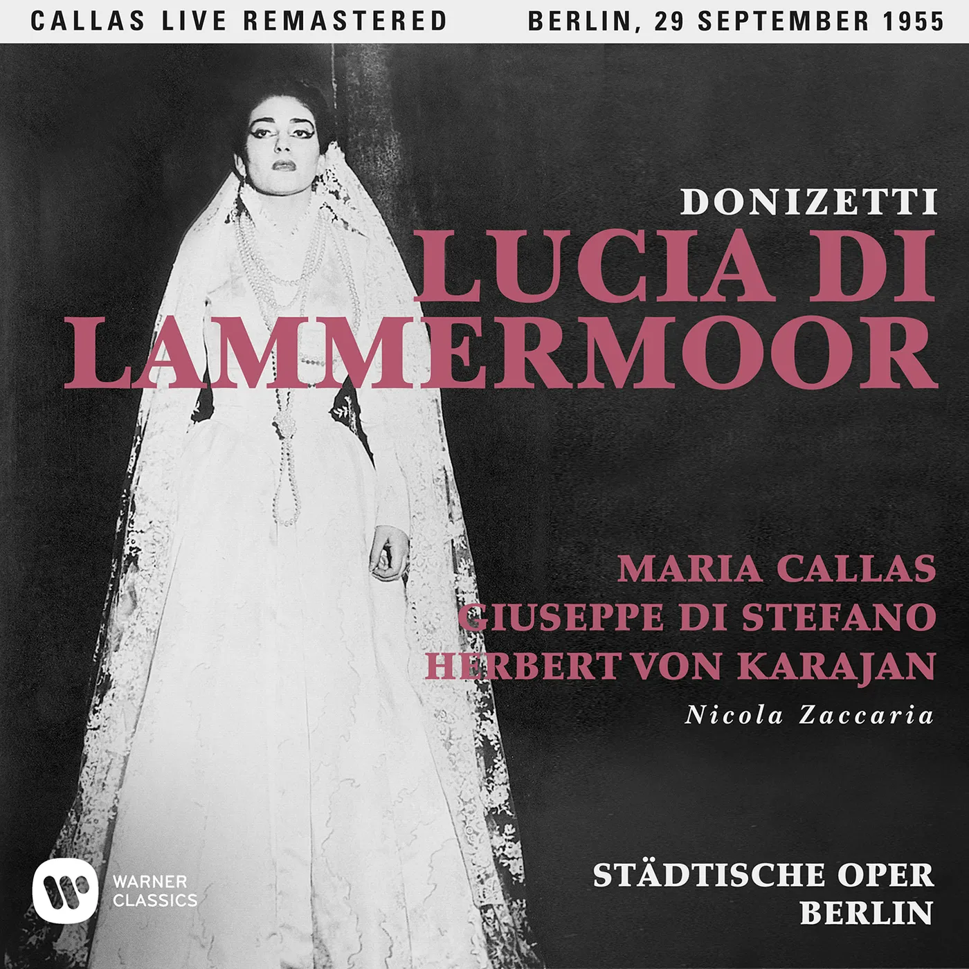 Maria Callas DONIZETTI: LUCIA DI LAMMERMOOR (BERLIN 29/09/1955) CD
