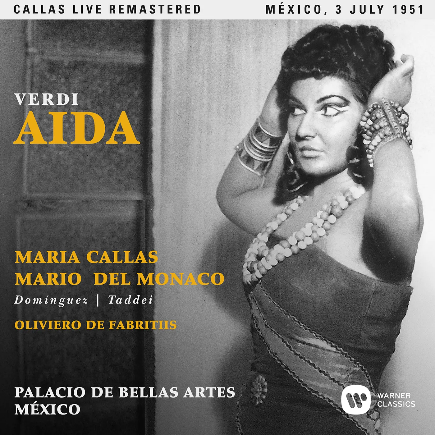 Maria Callas VERDI: AIDA (MEXICO 03/07/1951) CD