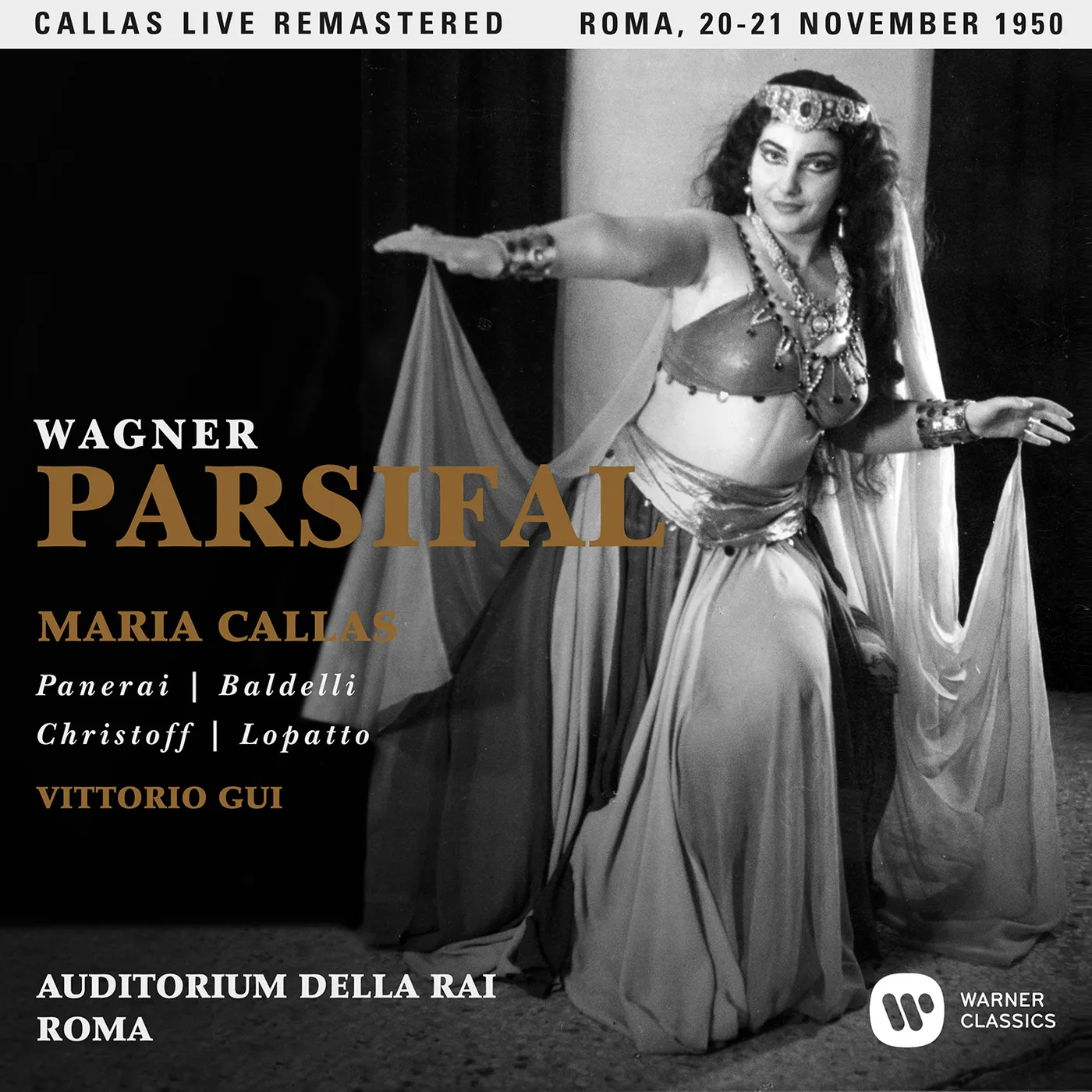 Maria Callas WAGNER: PARSIFAL (ROMA 20-21/11/1950) CD