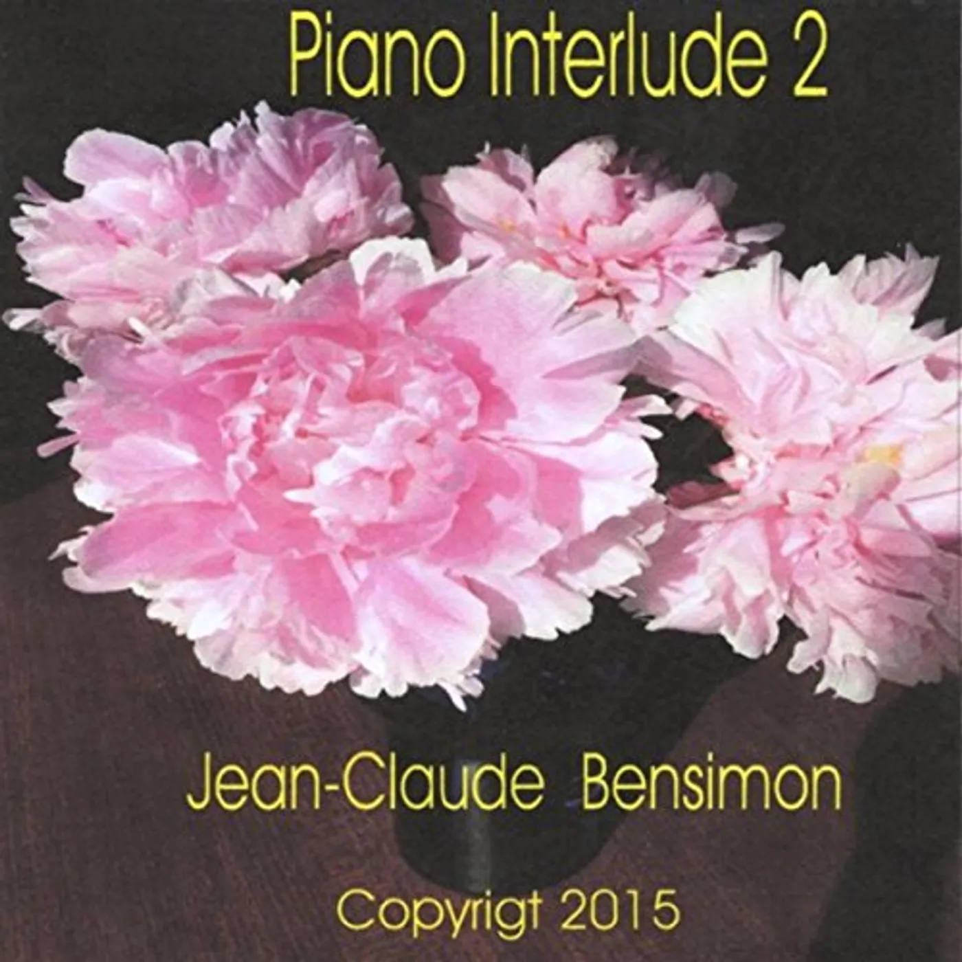 Jean-Claude Bensimon PIANO INTERLUDE 2 CD