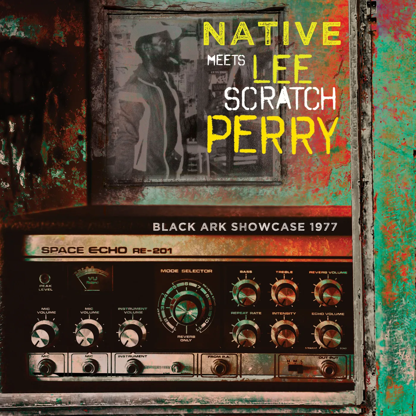 Native Meets Lee Scratch Perry Black Ark Showcase 1977 Vinyl Record