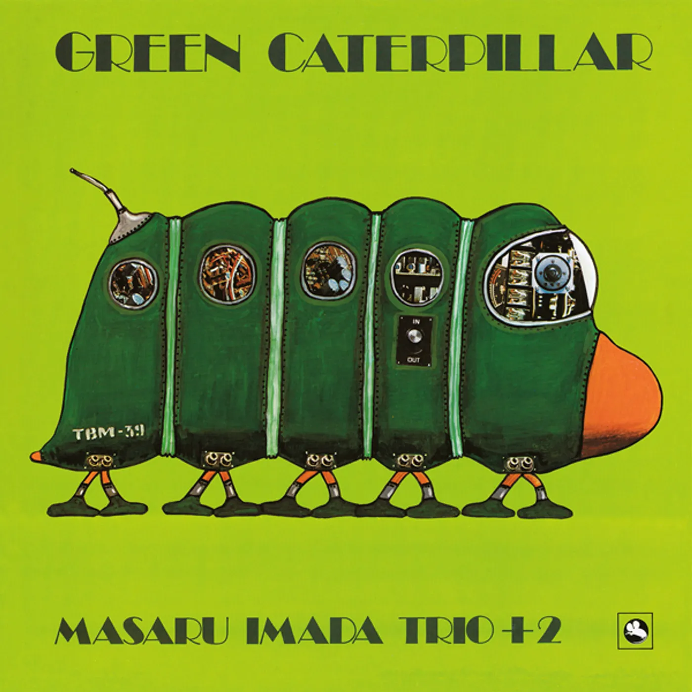 Masura + 2 Imada Green Caterpillar Vinyl Record