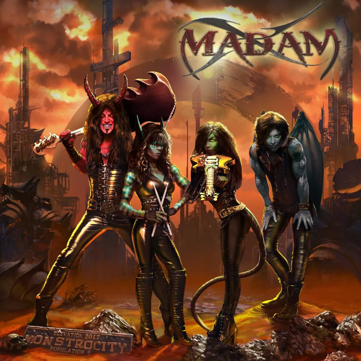 Madam X MONSTROCITY CD