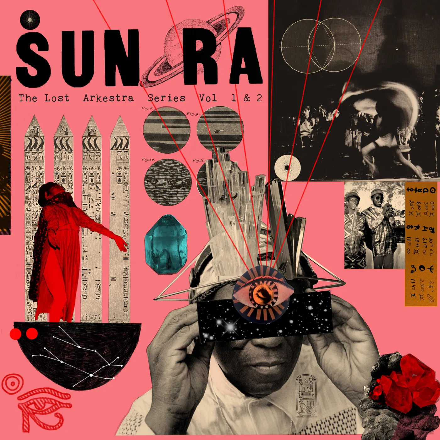 Sun Ra & His Myth Science Solar Arkestra LOST ARKESTRA SERIES 1 & 2 Vinyl Record