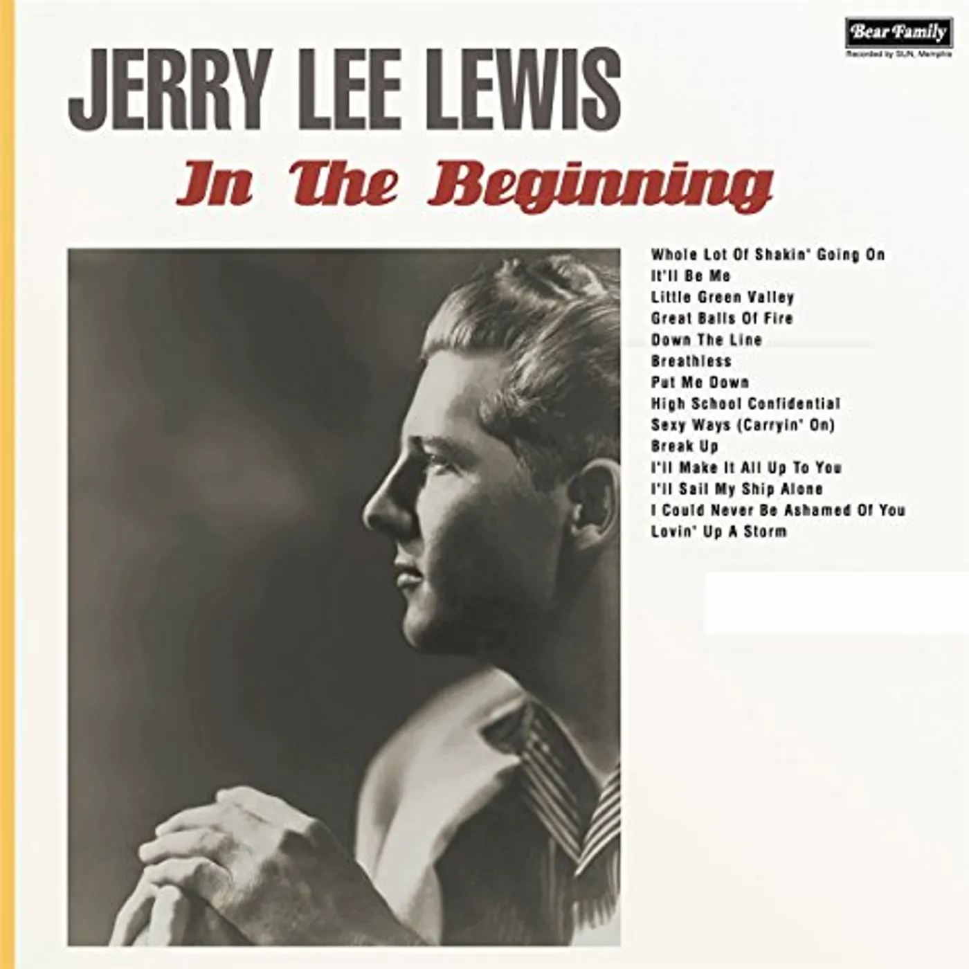 Jerry Lee Lewis IN THE BEGINNING Vinyl Record