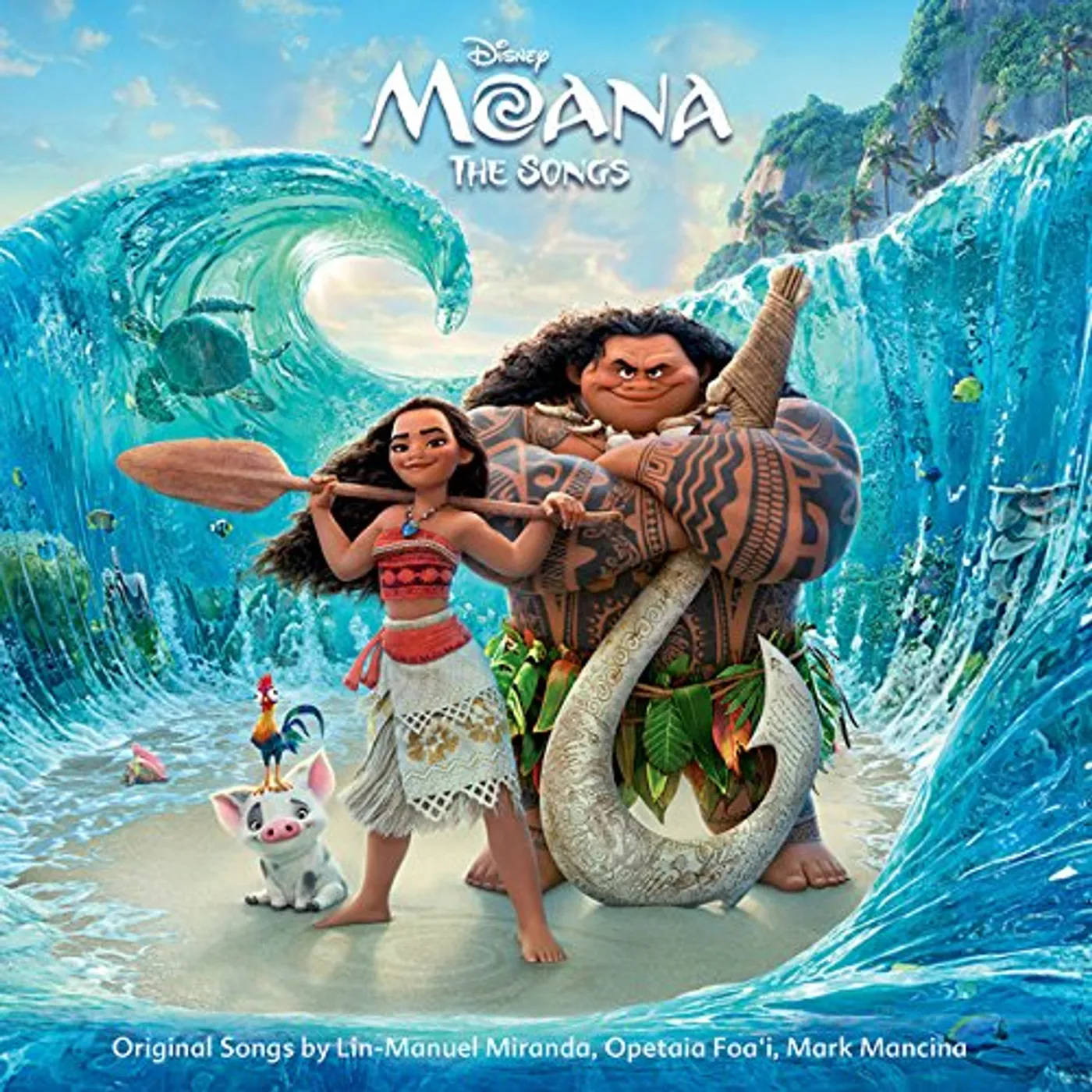 MOANA: THE SONGS / Original Soundtrack CD