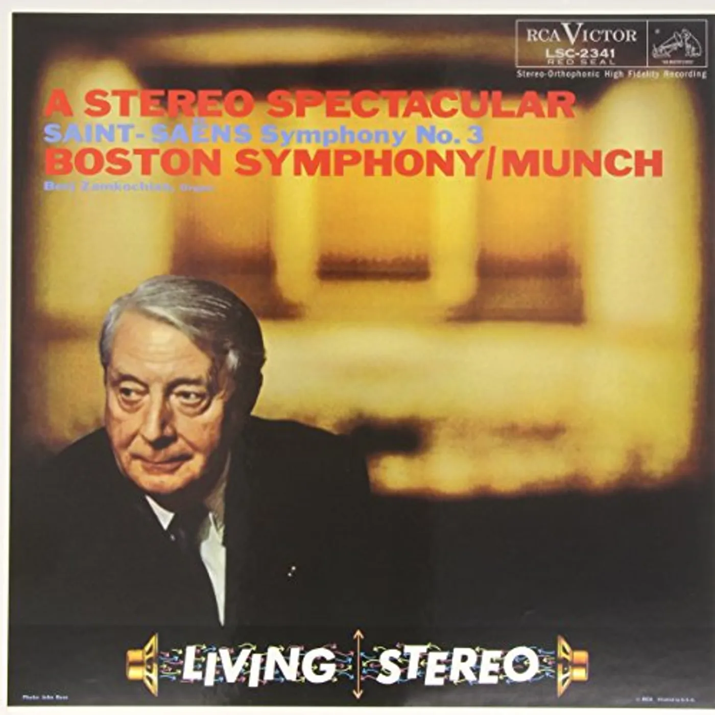 Boston Symphony/Munch SYMPHONY 3 ORGAN Vinyl Record