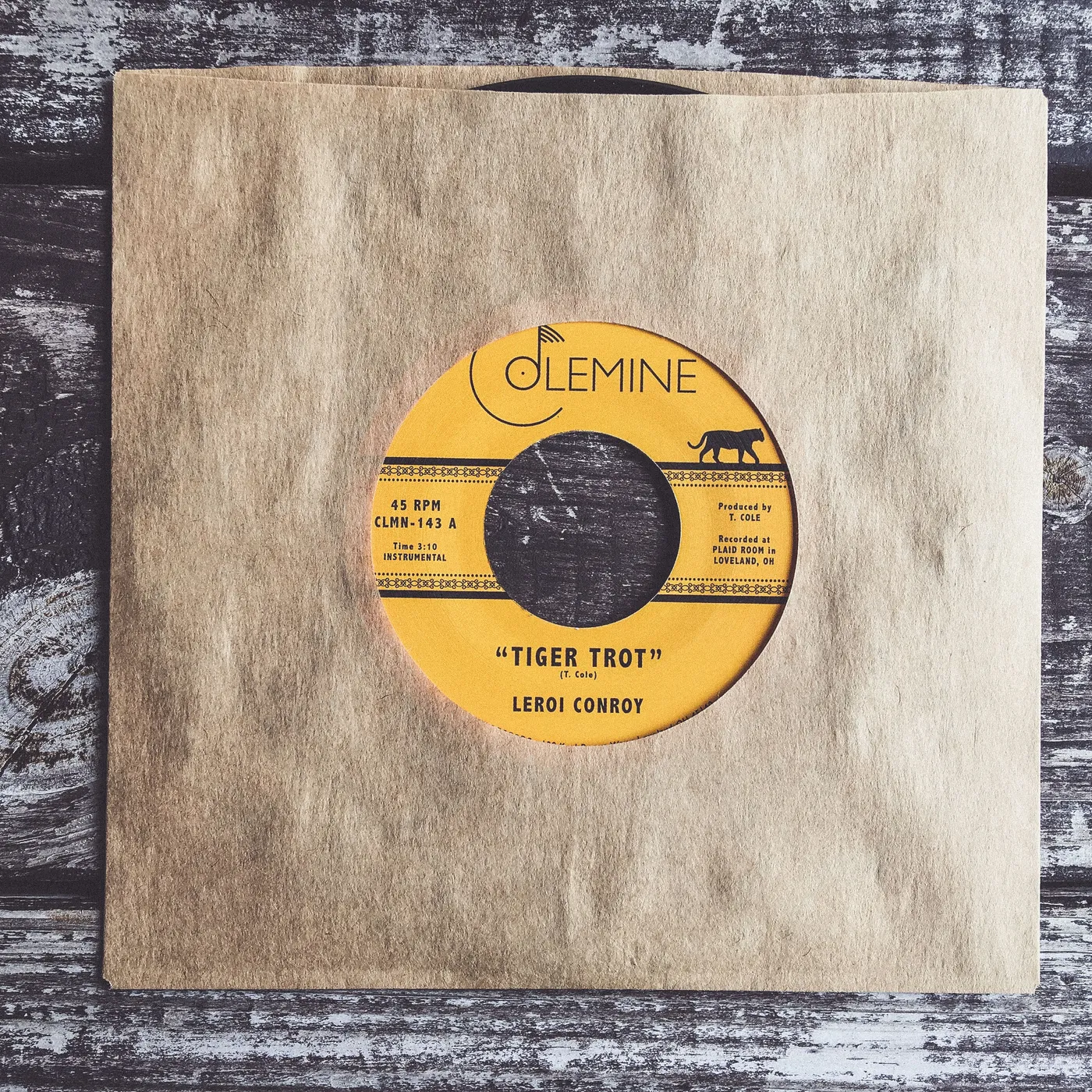 Leroi Conroy TIGER TROT / ENTER Vinyl Record