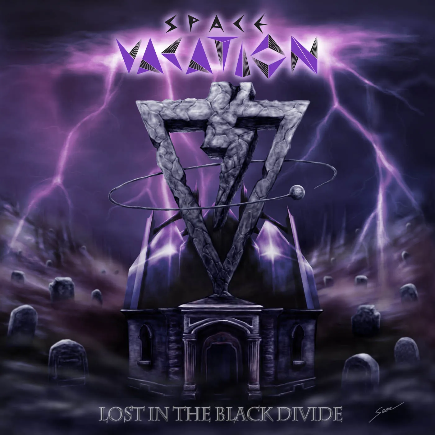 Space Vacation LOST IN THE BLACK DIVIDE CD