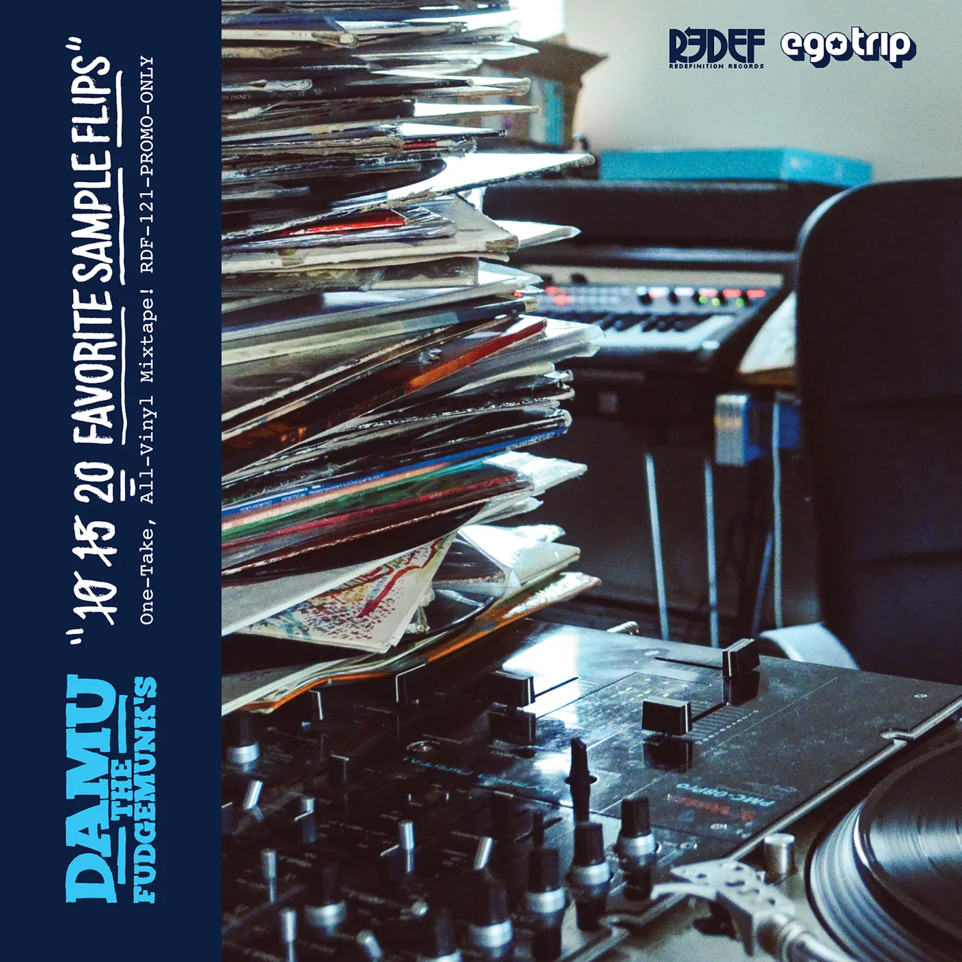 DAMU THE FUDGEMUNK'S 20 FAVORITE SAMPLE FLIPS Vinyl Record