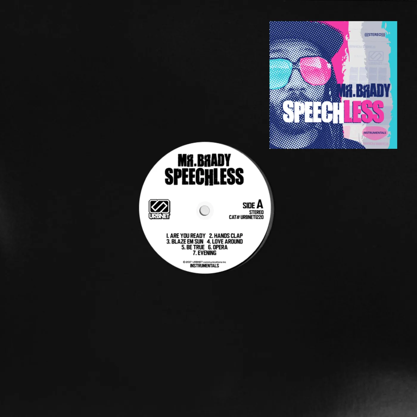 Mr. Brady SPEECHLESS Vinyl Record