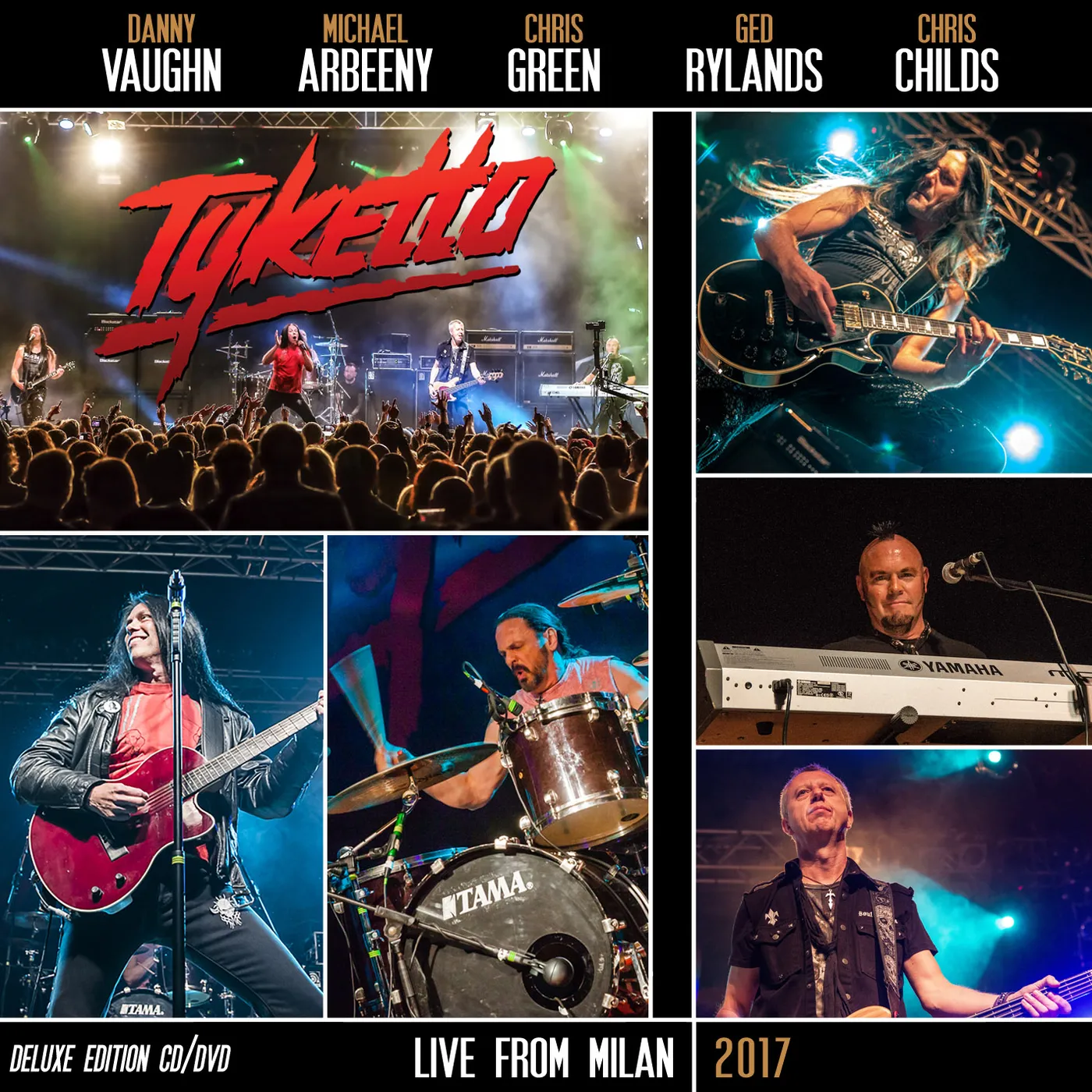 Tyketto LIVE FROM MILAN 2017 Vinyl Record