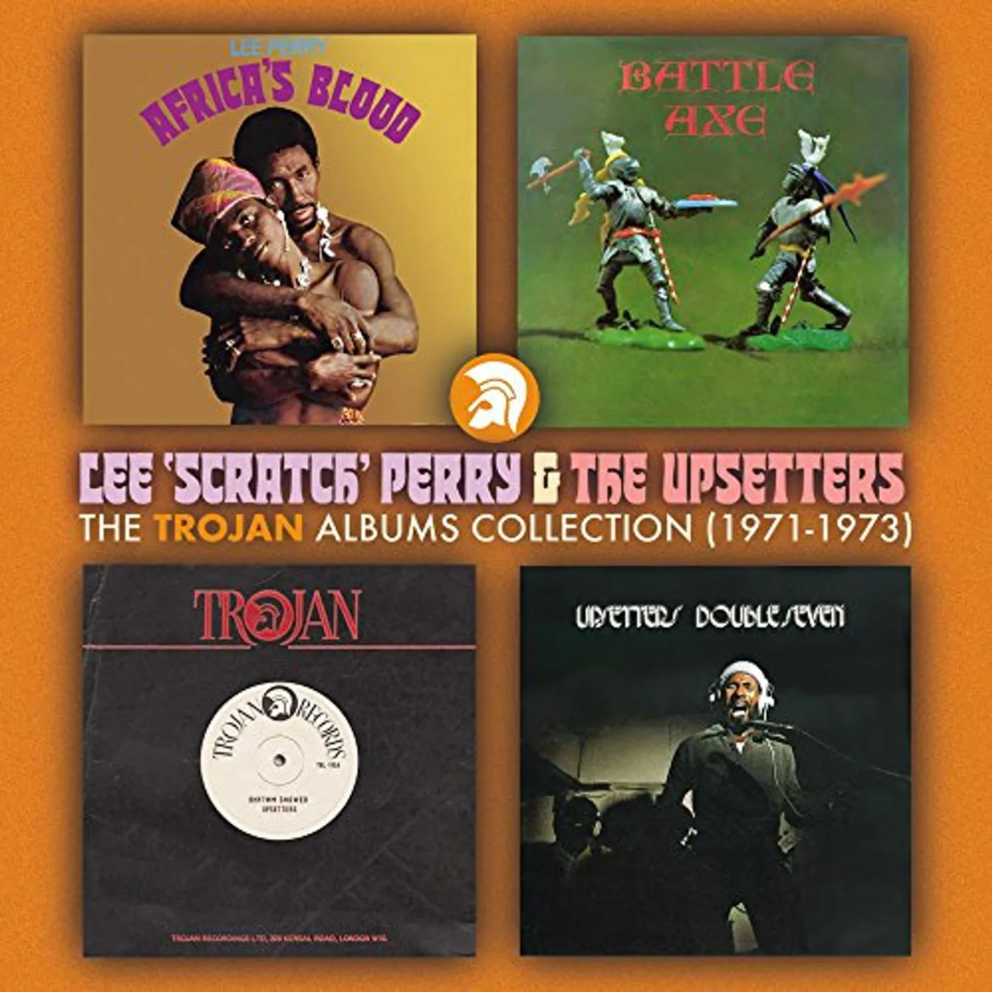 LEE PERRY & THE UPSETTERS: TROJAN ALBUMS COLL CD