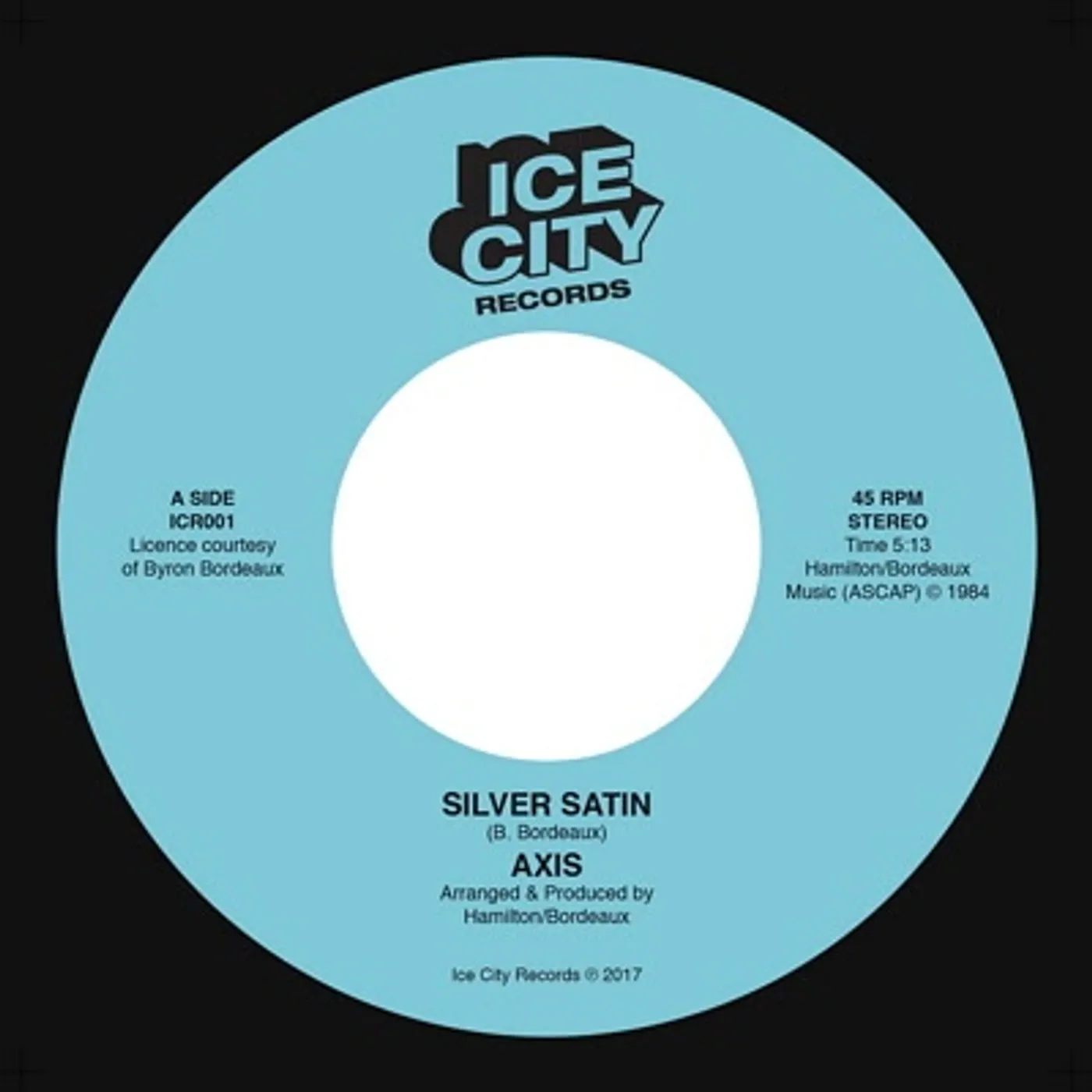 Axis SILVER SATIN Vinyl Record