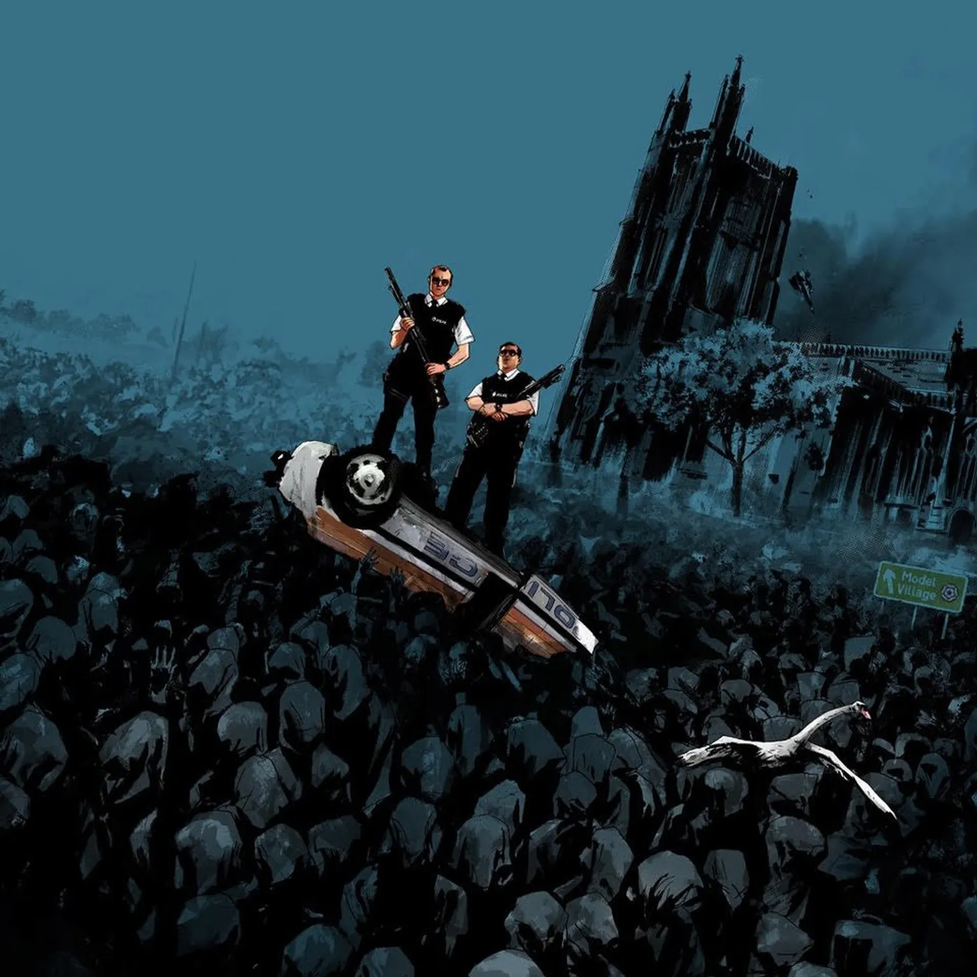 David Arnold HOT FUZZ / Original Soundtrack Vinyl Record