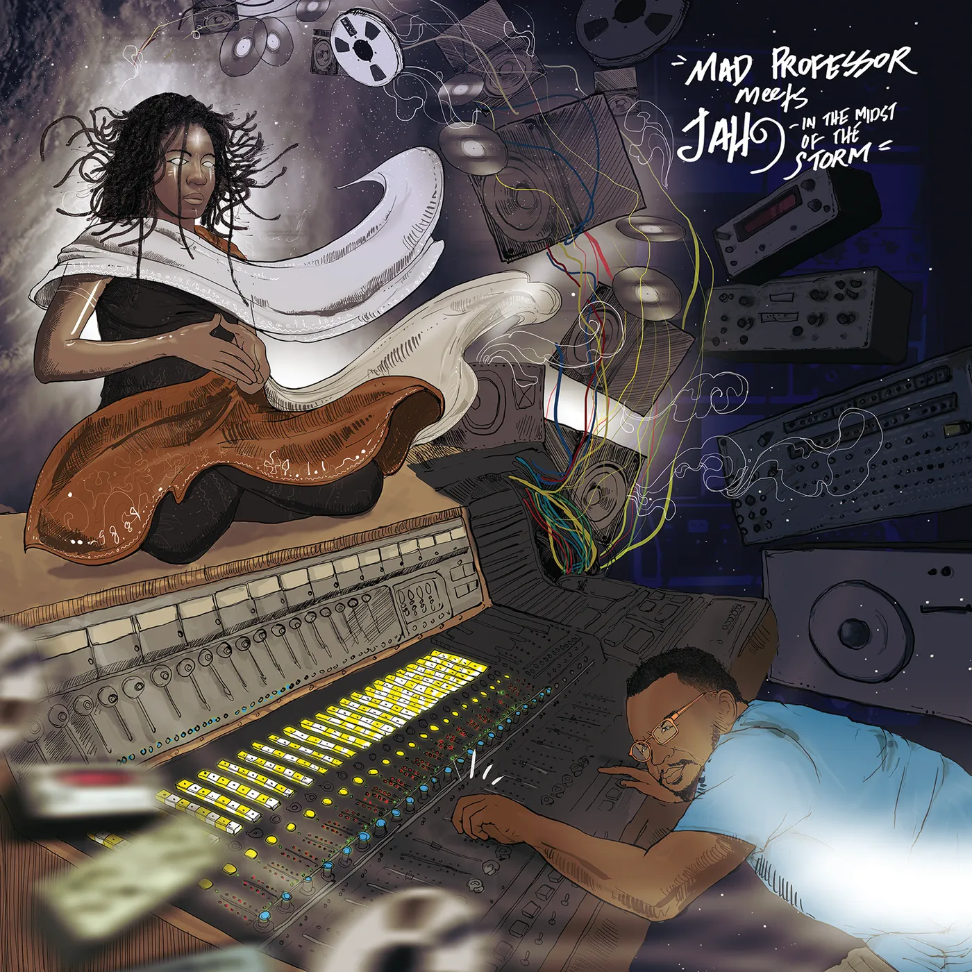 MAD PROFESSOR MEETS JAH9 IN THE MIDST OF THE STORM CD