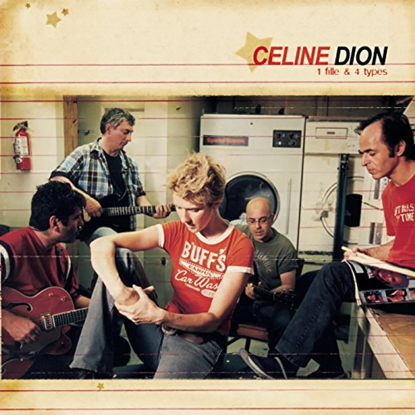 Céline Dion 1 fille & 4 types Vinyl Record