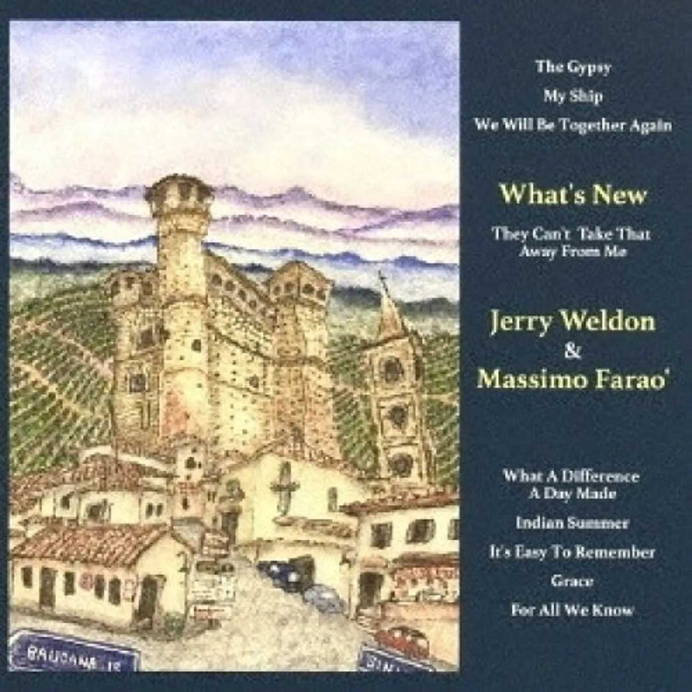 Jerry Weldon WHAT'S NEW CD Super Audio CD