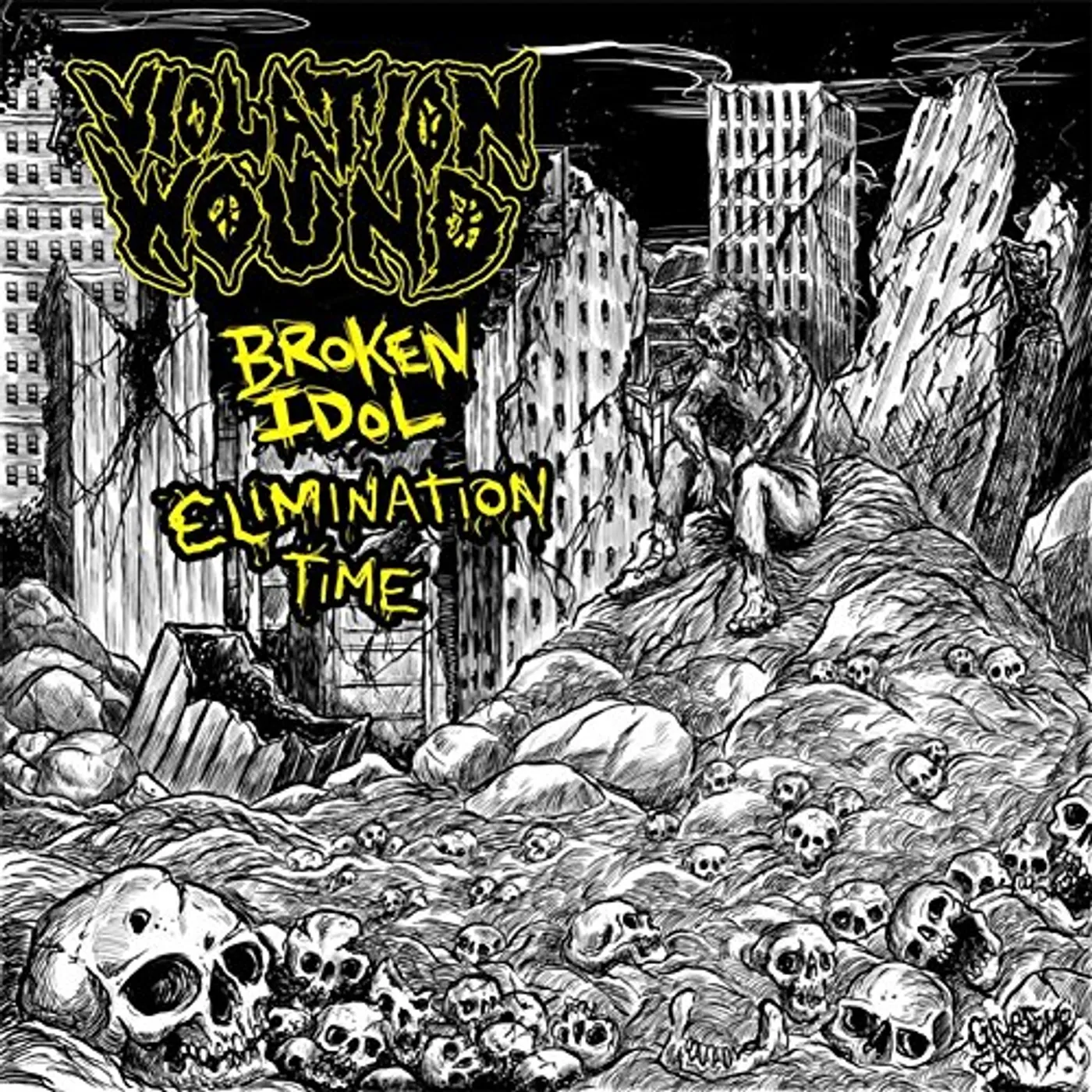 Violation Wound BROKEN IDOL / ELIMINATION TIME CD