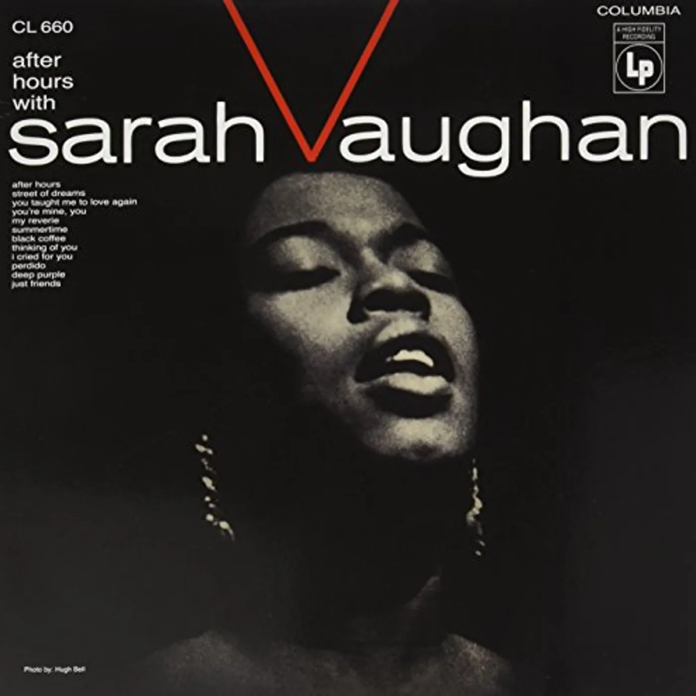 AFTER HOURS WITH SARAH VAUGHAN Vinyl Record