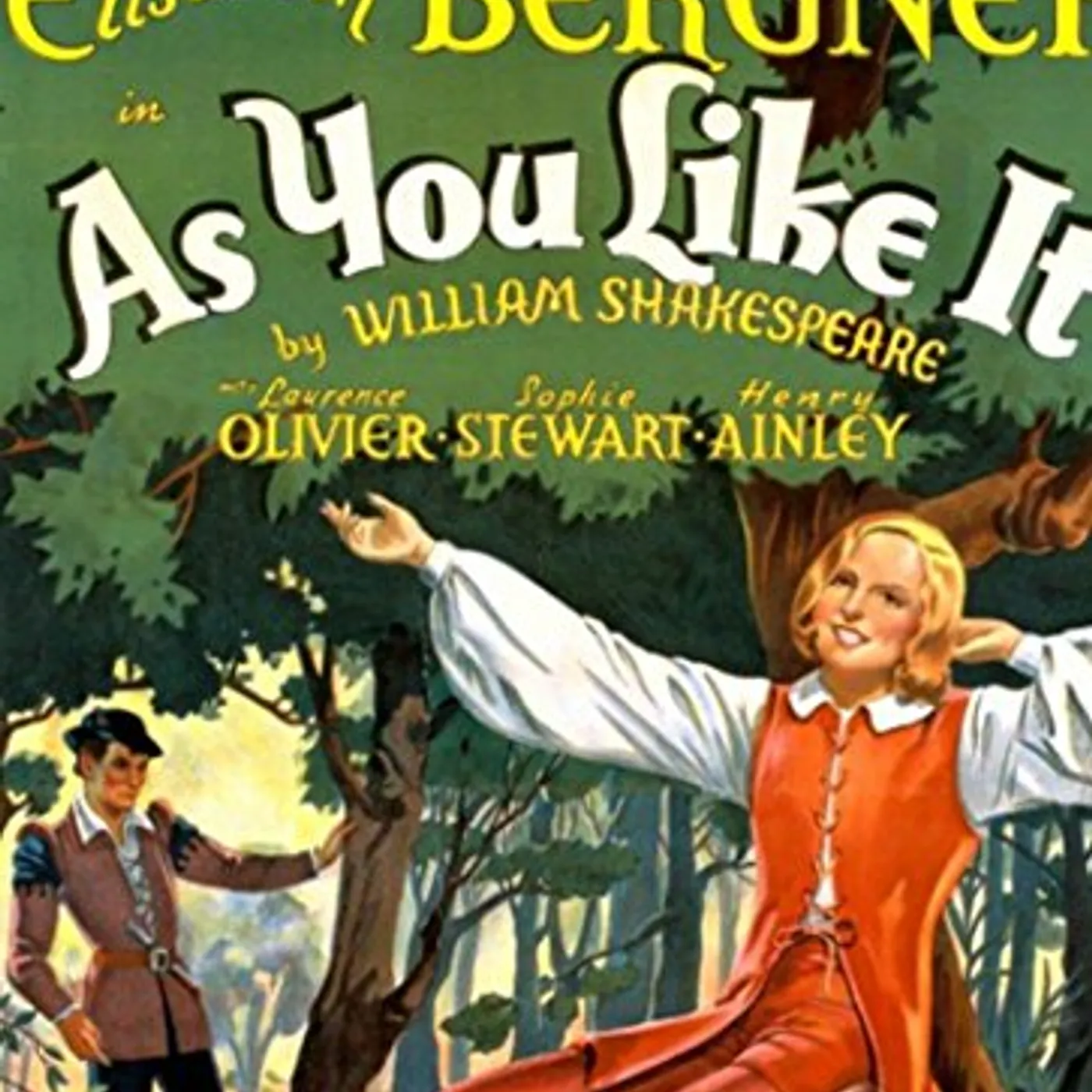 AS YOU LIKE IT (1936) Blu-ray