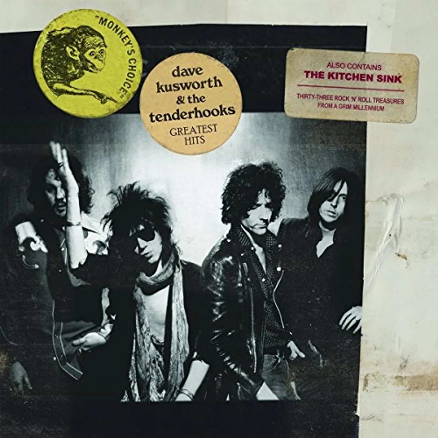 Dave Kusworth & The Tenderhooks MONKEYS CHOICE CD