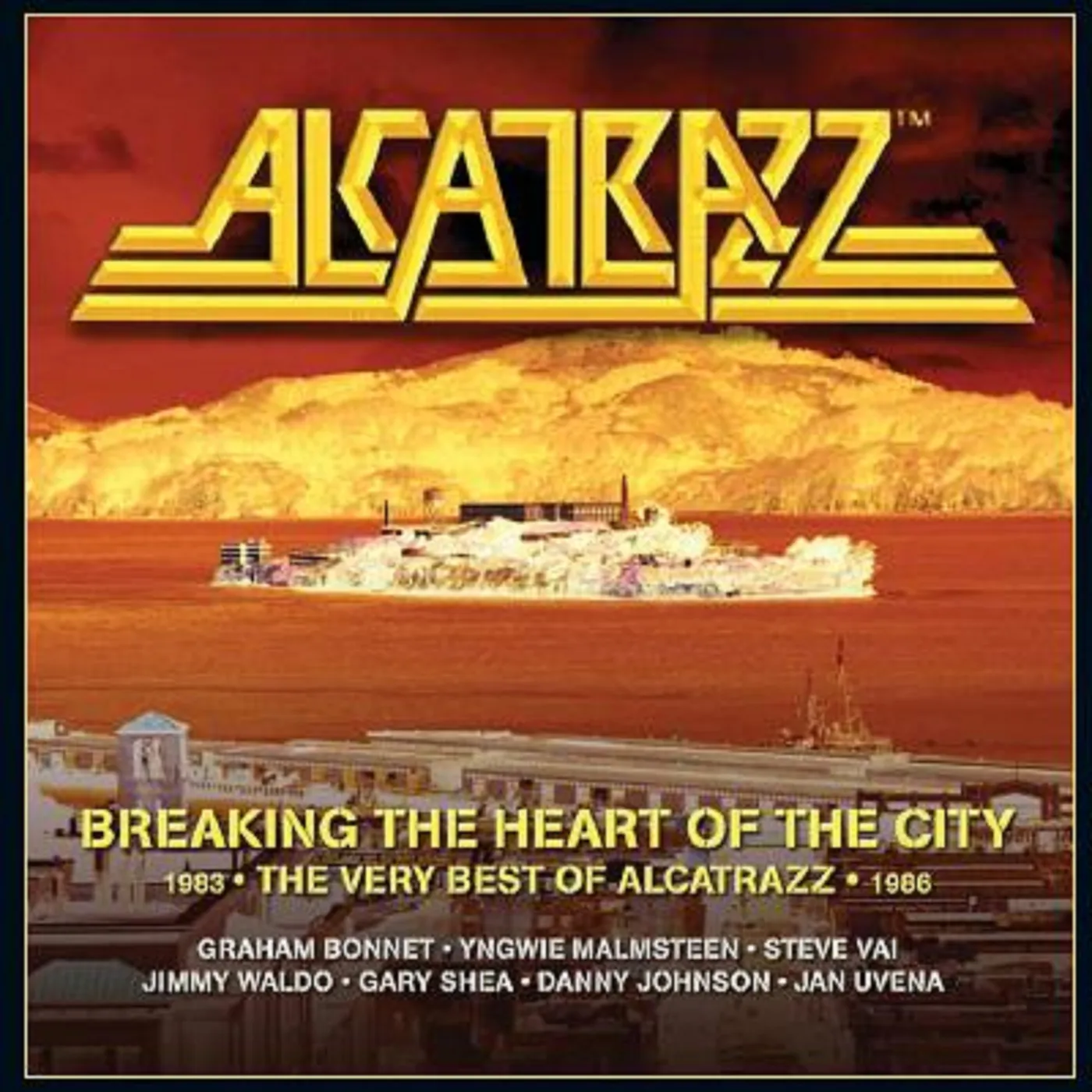 Alcatrazz BREAKING THE HEART OF THE CITY: VERY BEST OF CD