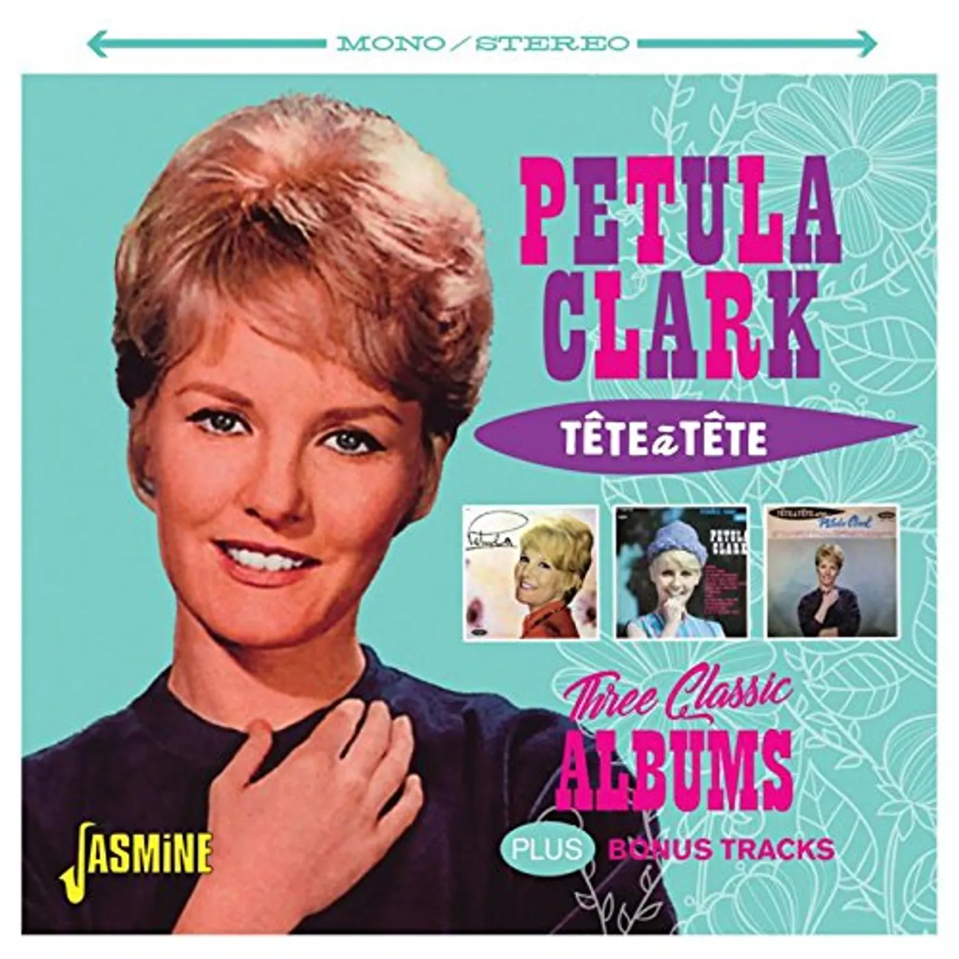 Petula Clark TETE A TETE: 3 CLASSIC ALBUMS PLUS BONUS TRACKS CD