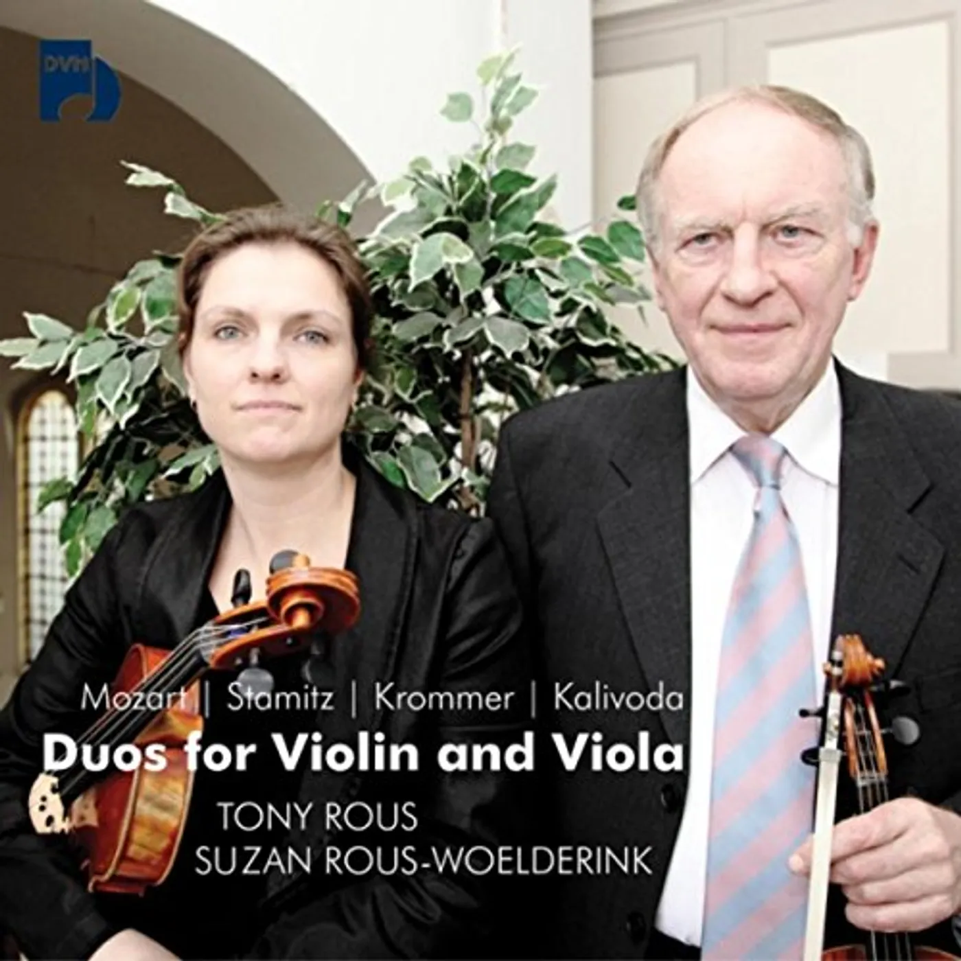 Rous DUOS FOR VIOLIN & VIOLA CD