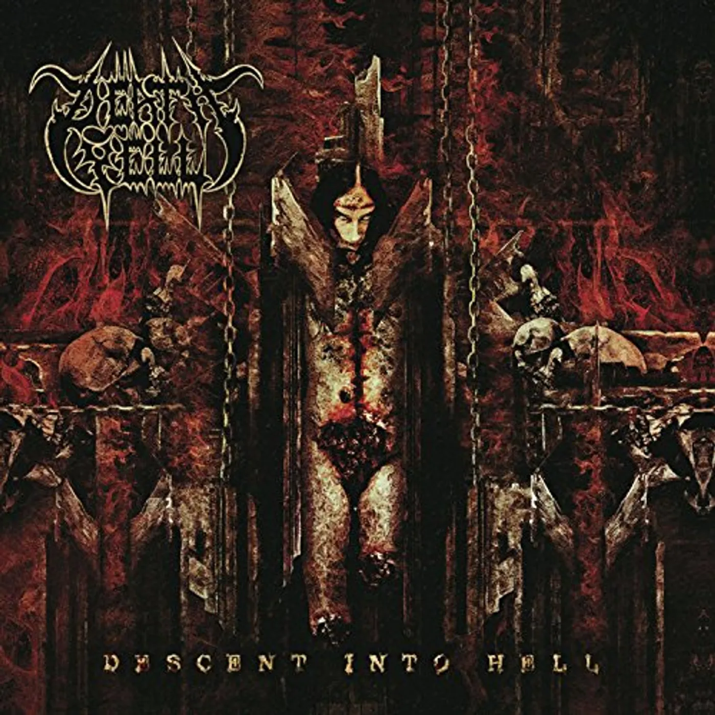 Death Yell Descent into Hell Vinyl Record