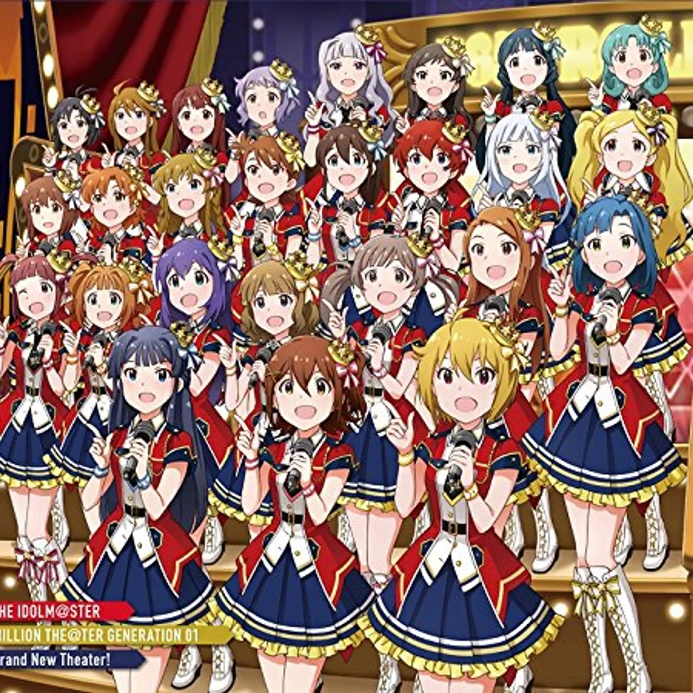 765 MILLION ALLSTARS IDOLM@STER MILLION THE@TER GENERATION 01 BRAND NEW CD