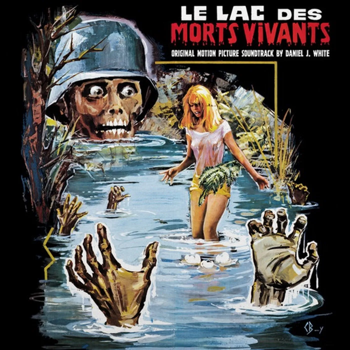 Daniel J. White ZOMBIE LAKE / O.S.T. Vinyl Record