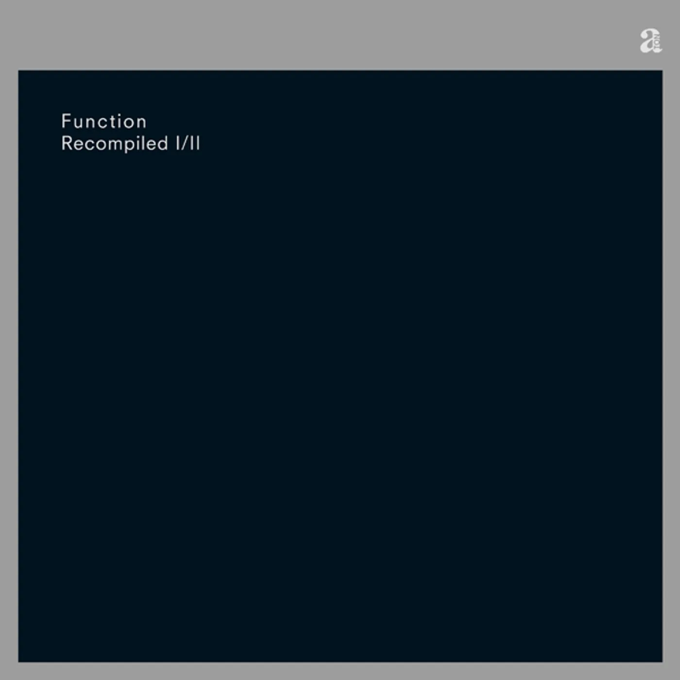 Function RECOMPILED I/II Vinyl Record