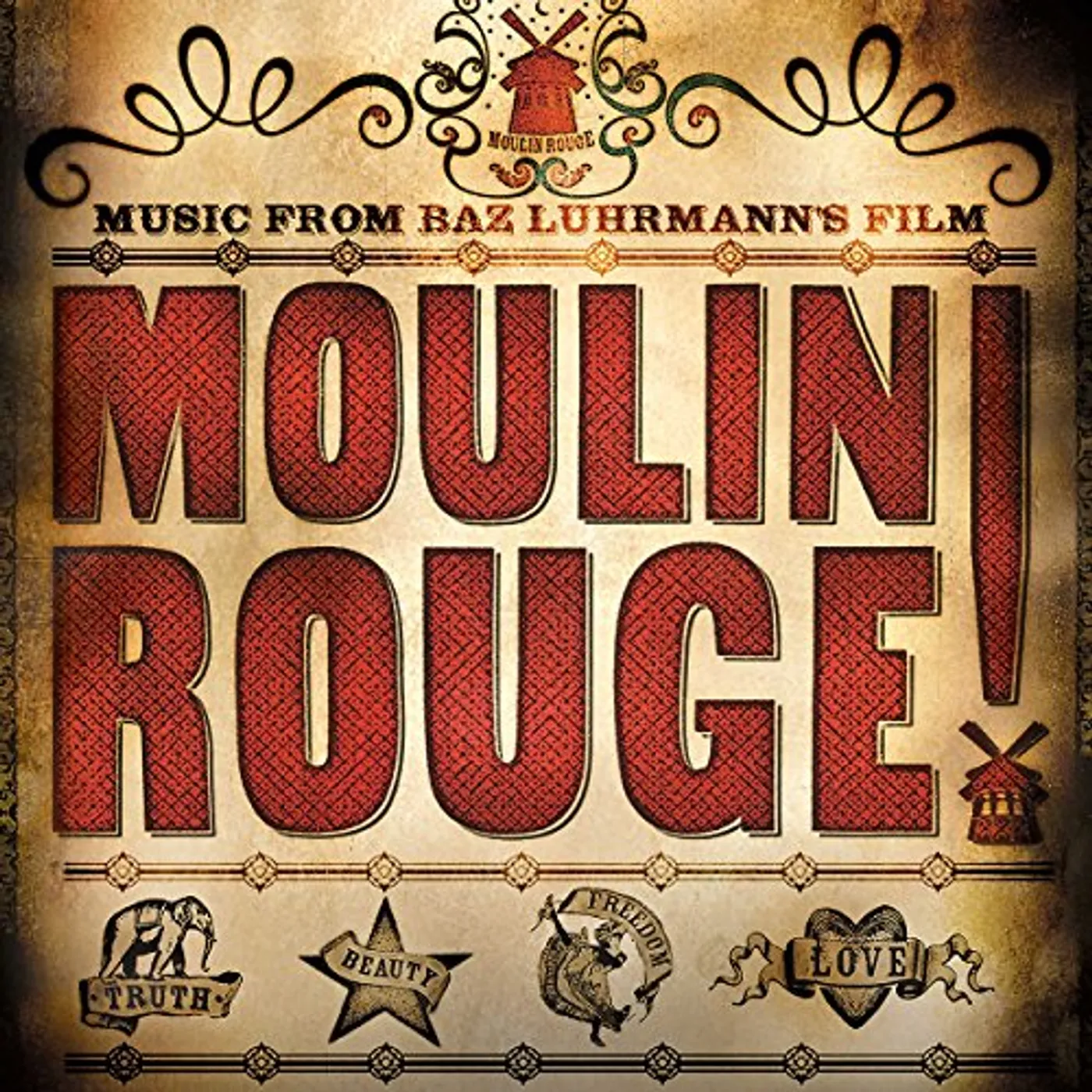 MOULIN ROUGE (MUSIC FROM BAZ LUHRMAN'S FILM) / Original Soundtrack Vinyl Record