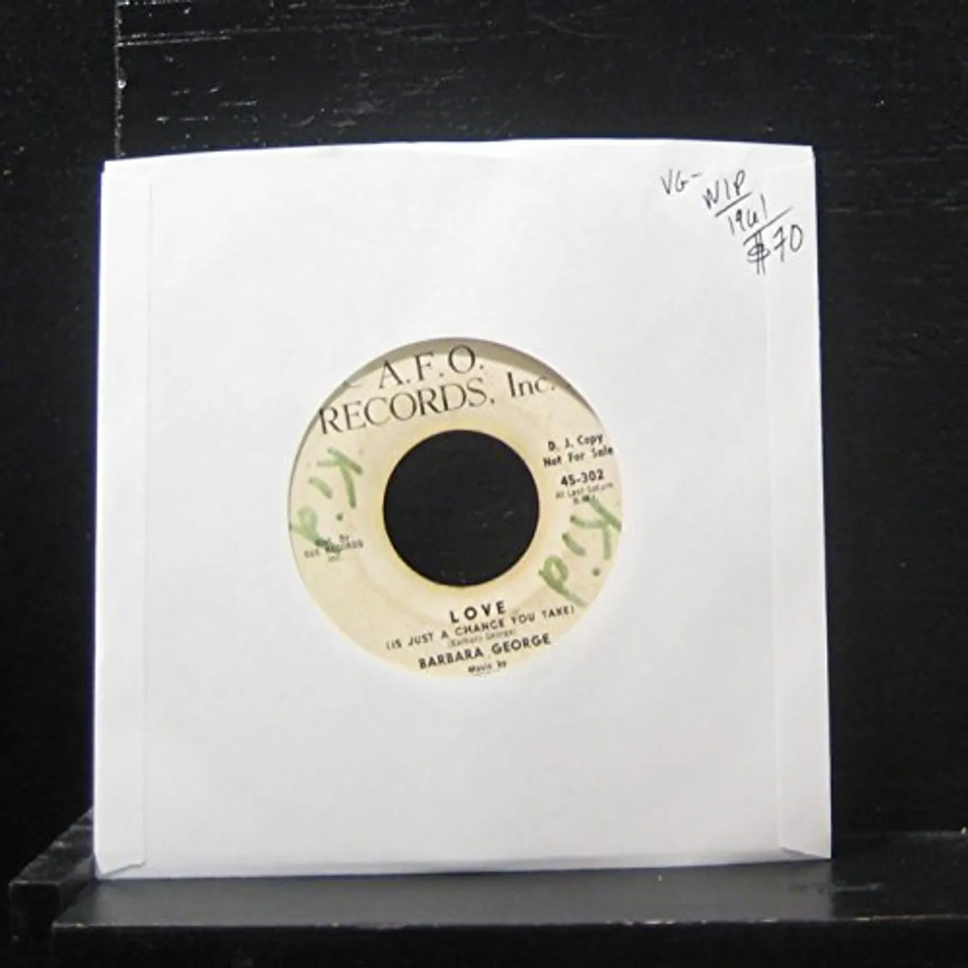 Barbara George I KNOW (YOU DON'T LOVE ME NO MORE) CD