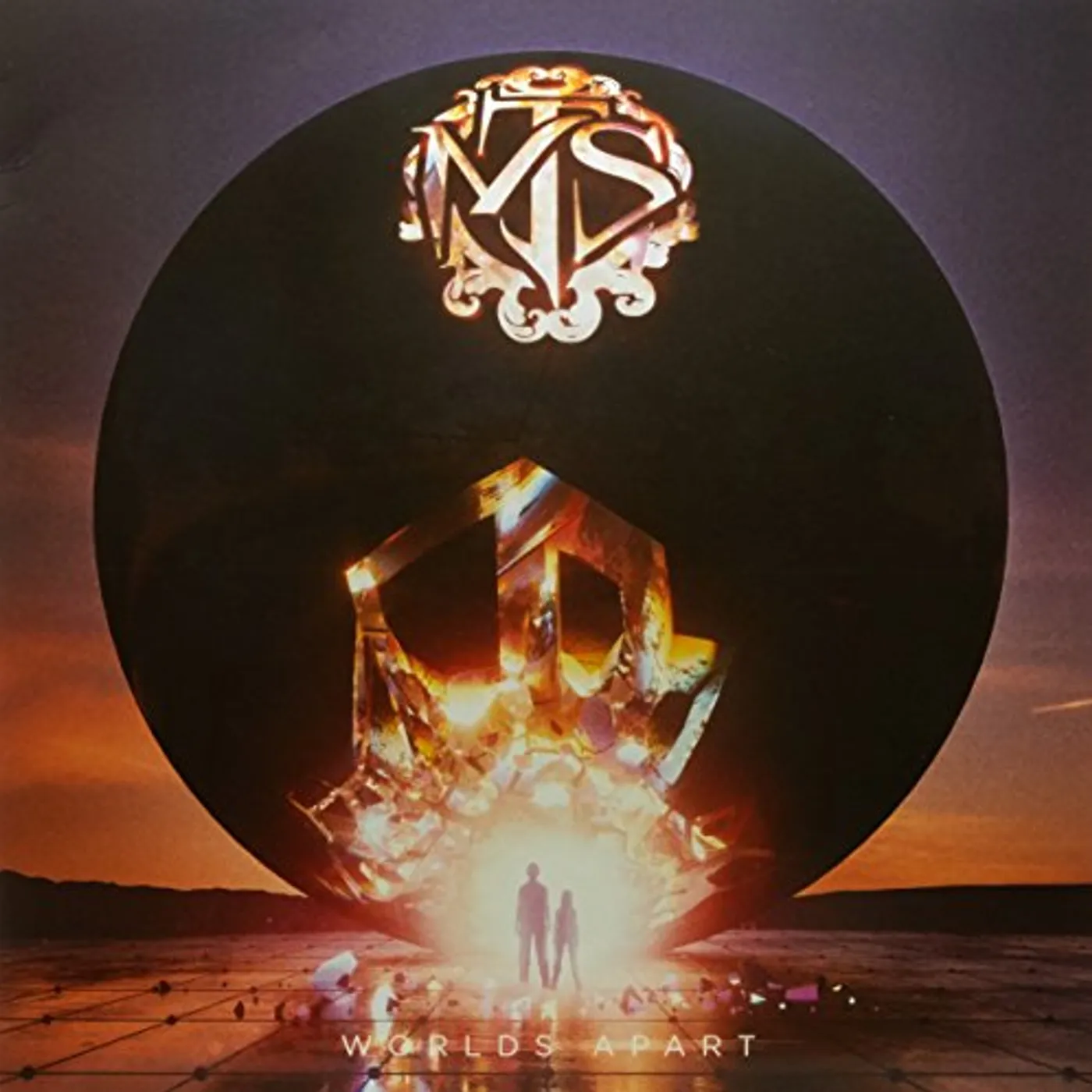 Make Them Suffer WORLDS APART (MAGENTA VINYL) Vinyl Record
