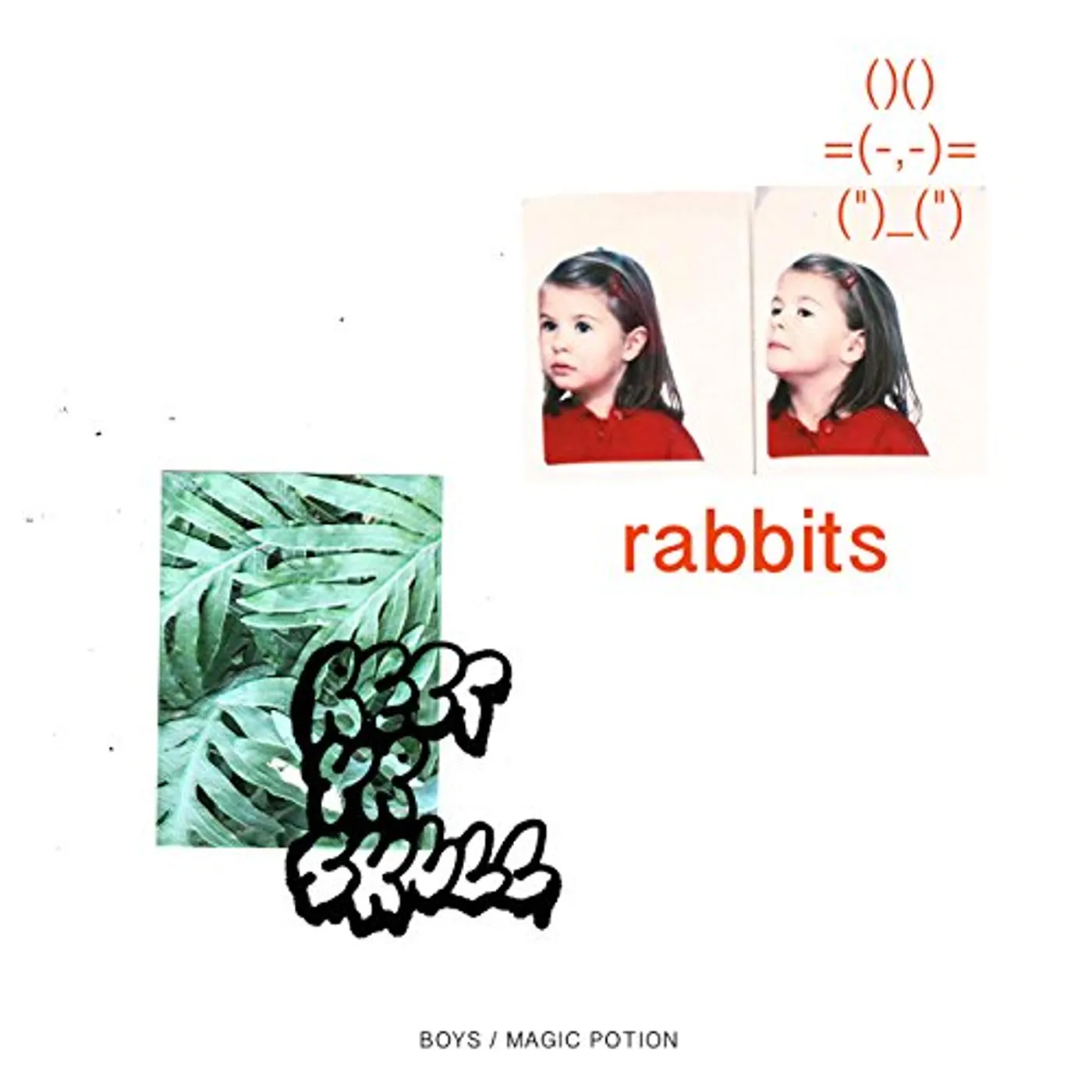 Boys RABBITS / REST YR SKULL Vinyl Record